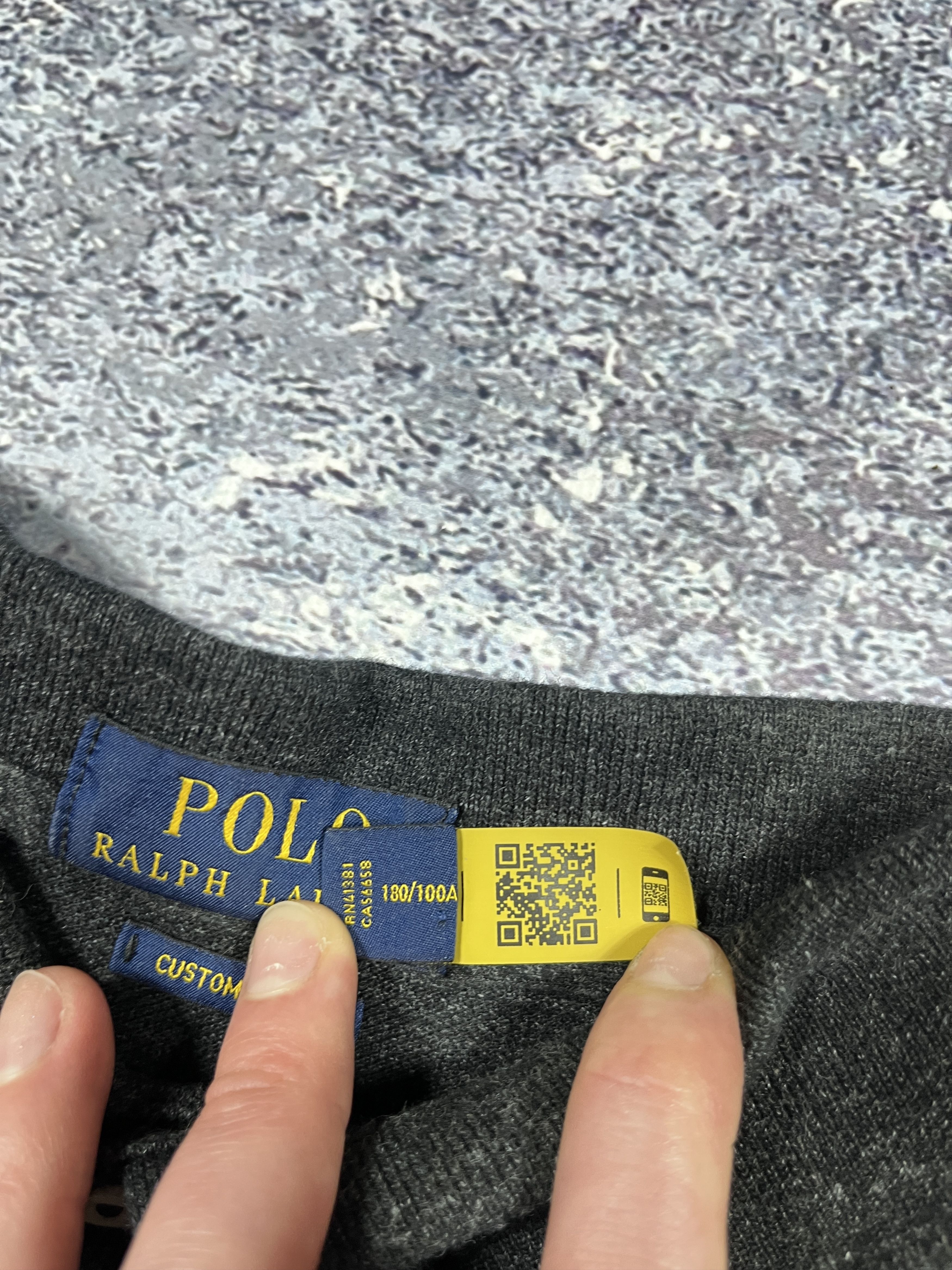 Polo Ralph Lauren Polo Ralph Lauren Polo Grey Shirt Large Slim Fit Size US L / EU 52-54 / 3 - 10 Thumbnail