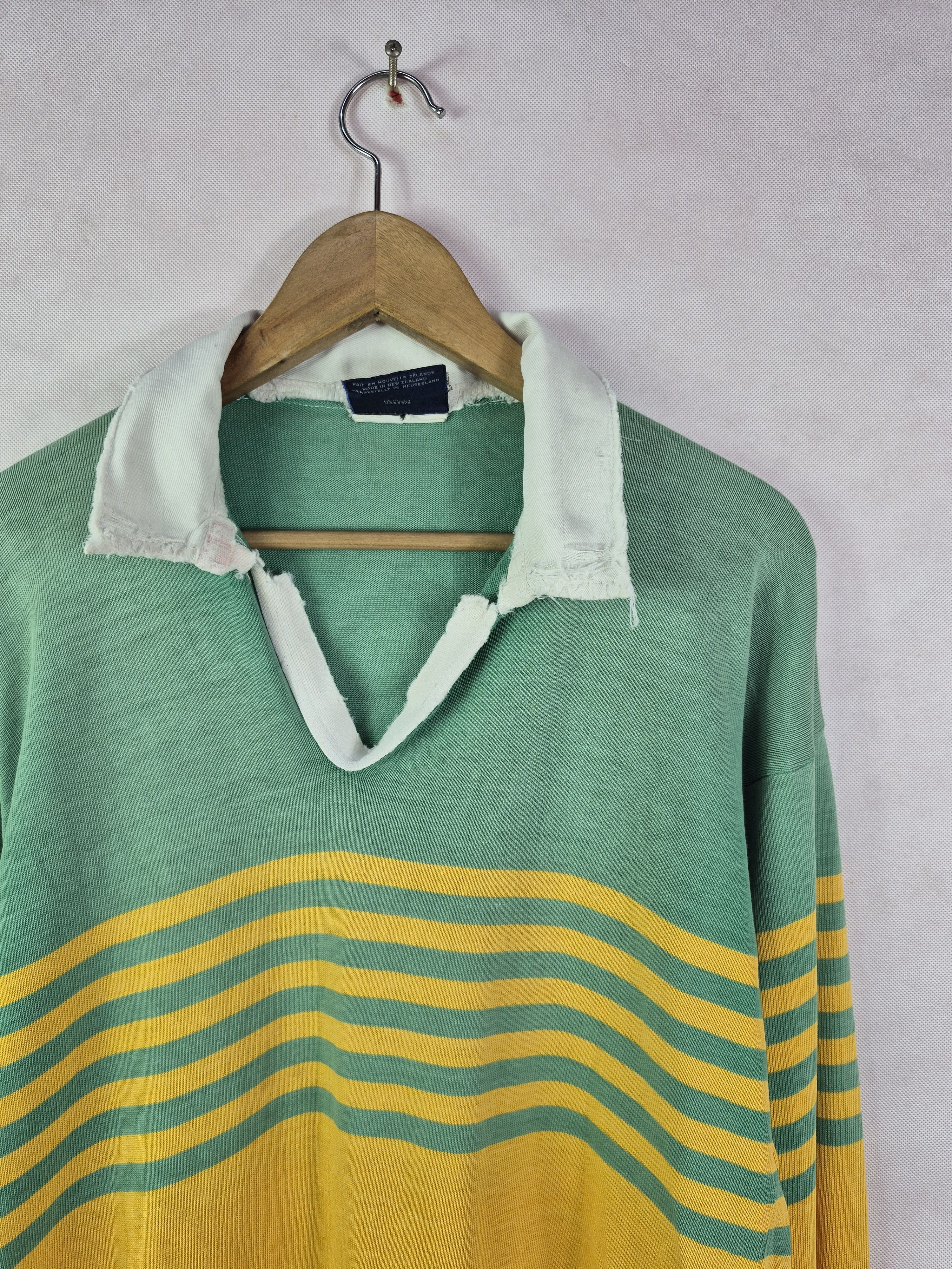 Vintage 🔥 Vintage Distressed Canterbury Rugby Ugly Polo Tee Size US M / EU 48-50 / 2 - 2 Thumbnail
