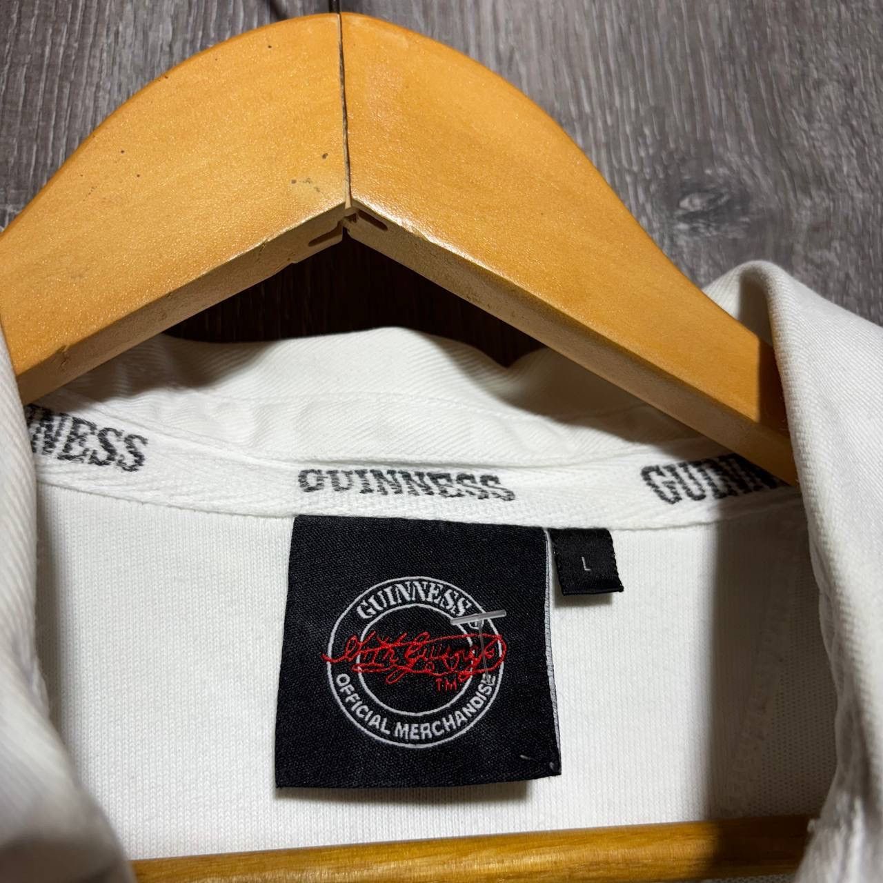 Other Guinness Rugby Polo Shirt Size Large Signature White Size US L / EU 52-54 / 3 - 3 Thumbnail