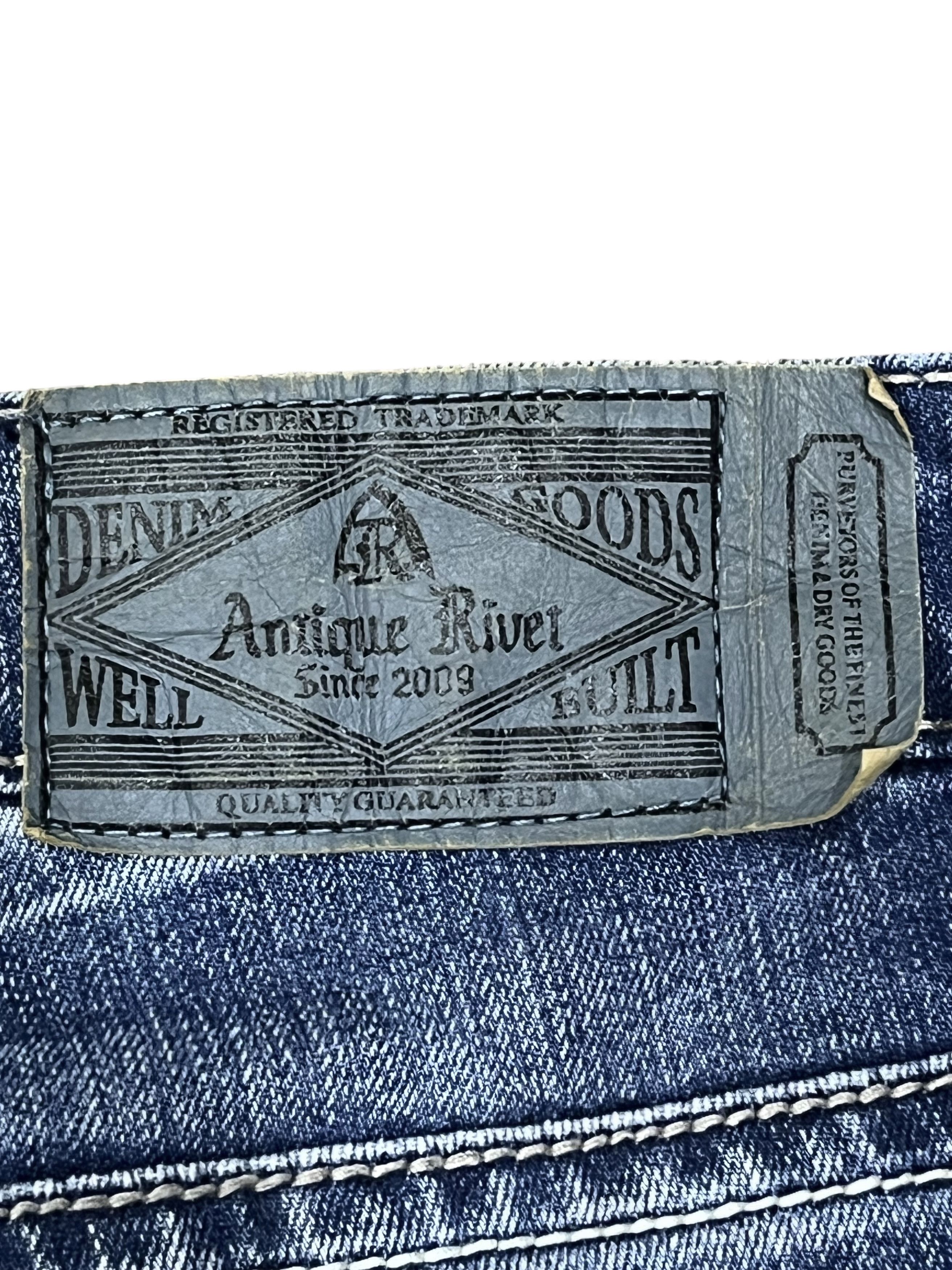 Grailed Antique Rivet C.Heart Style Flare Jeans W34 Y2K Vibe Jeans Size US 34 / EU 50 - 11 Thumbnail