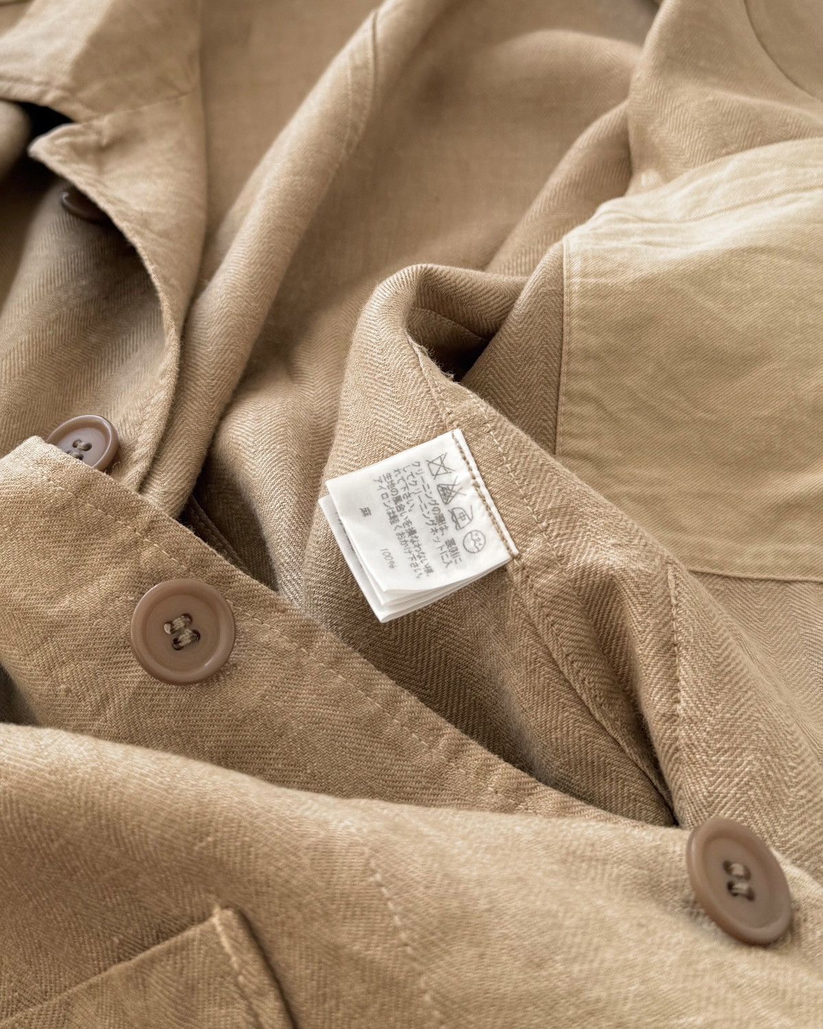 Issey Miyake Plantation Issey Miyake Linen Chore Jacket Shirt Size US M / EU 48-50 / 2 - 11 Thumbnail