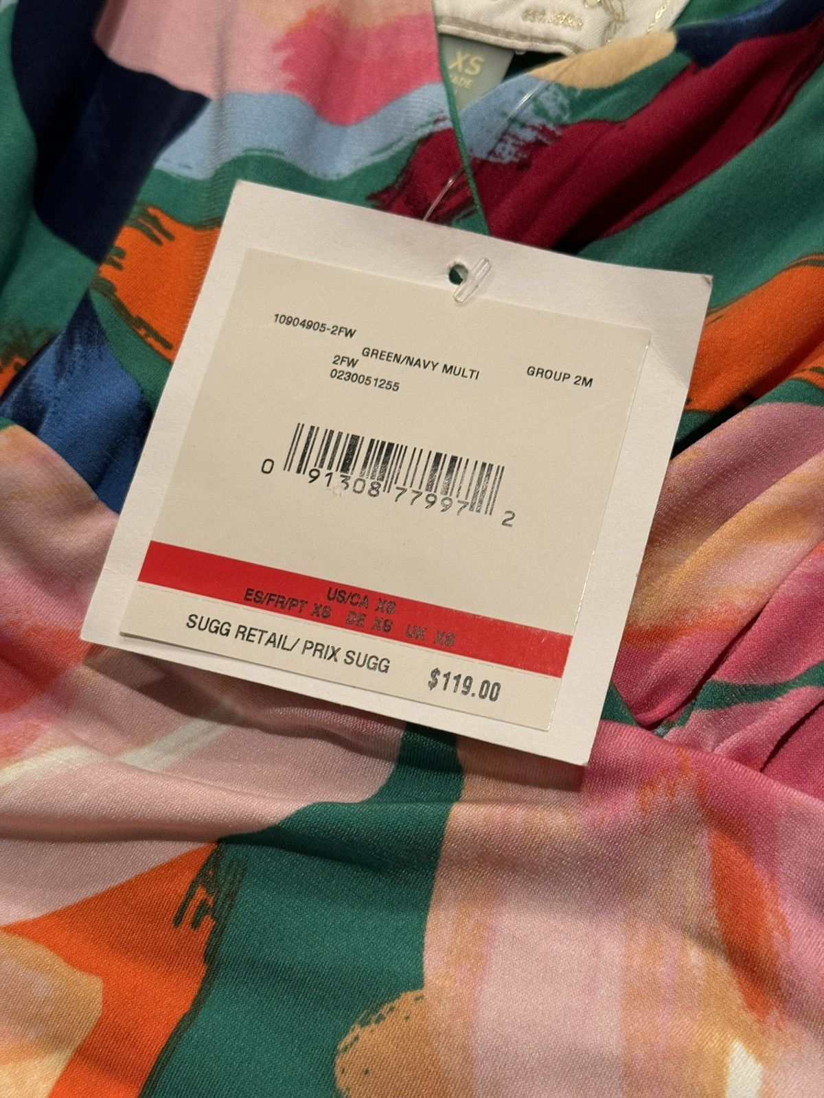 Other NWT Pappagallo long maxi floral bright summer dress XS Size XS / US 0-2 / IT 36-38 - 4 Thumbnail