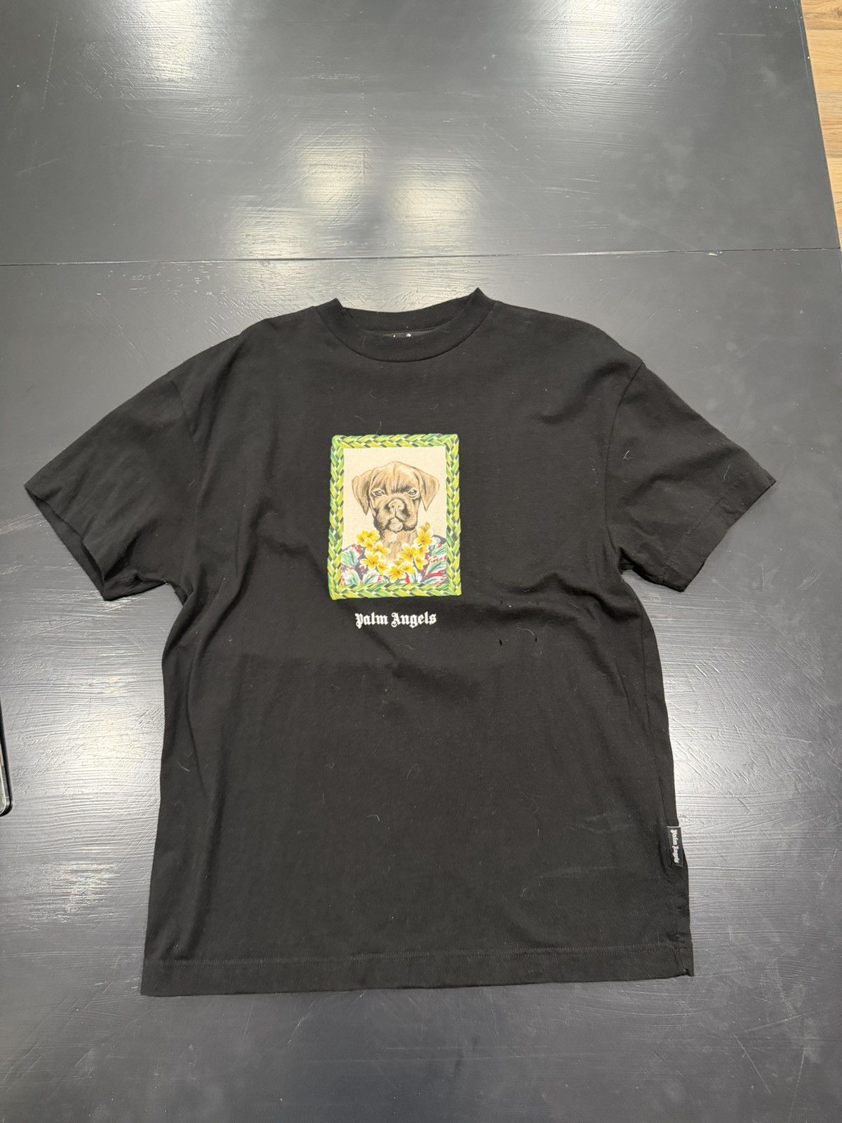Palm Angels Palm Angels Dog Graphic Shirt Size US M / EU 48-50 / 2 - 1 Thumbnail
