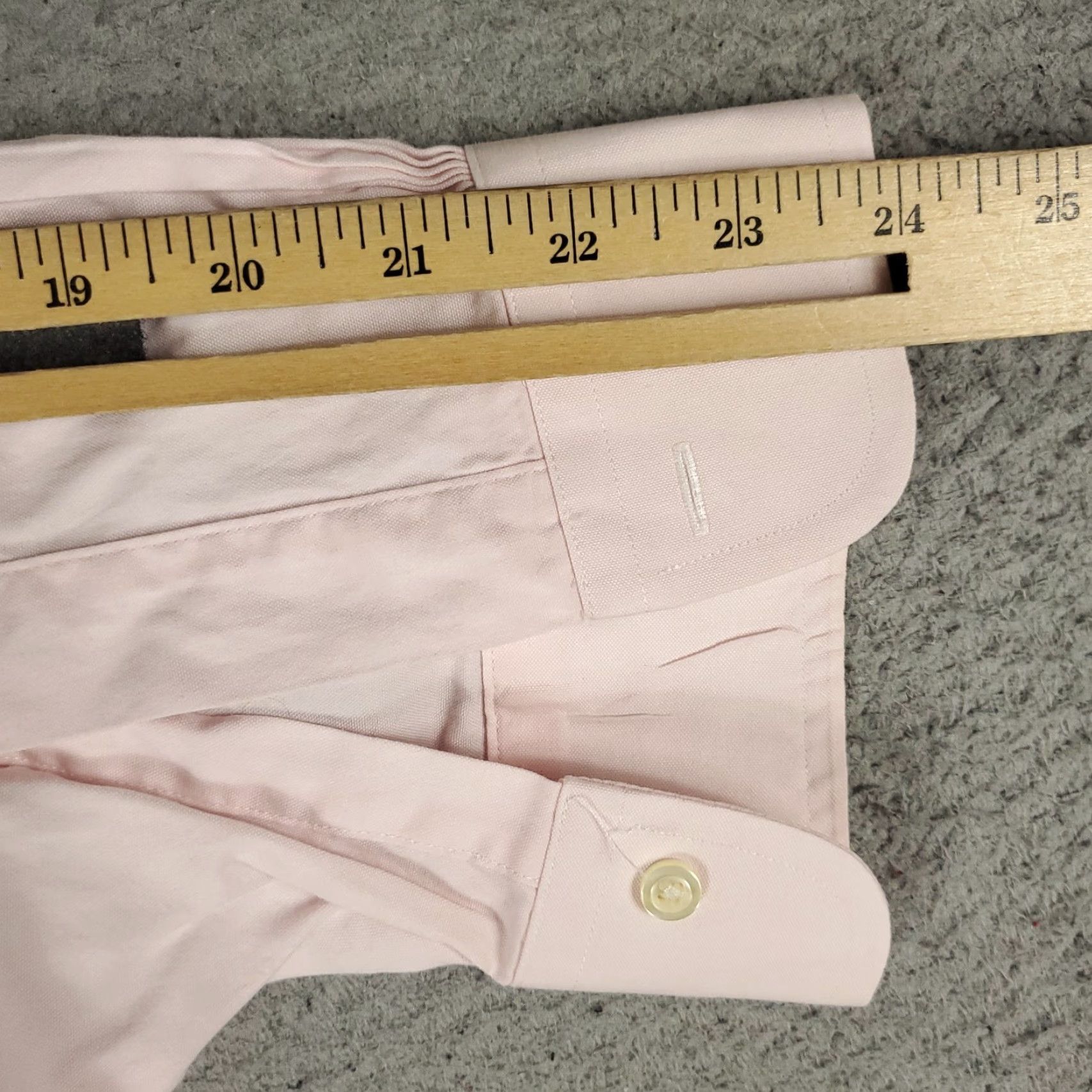 Brooks Brothers Brooks Brothers Dress Shirt Mens Size 18 Pink Long Sleeve Button-Down Classic Size 48R - 7 Thumbnail