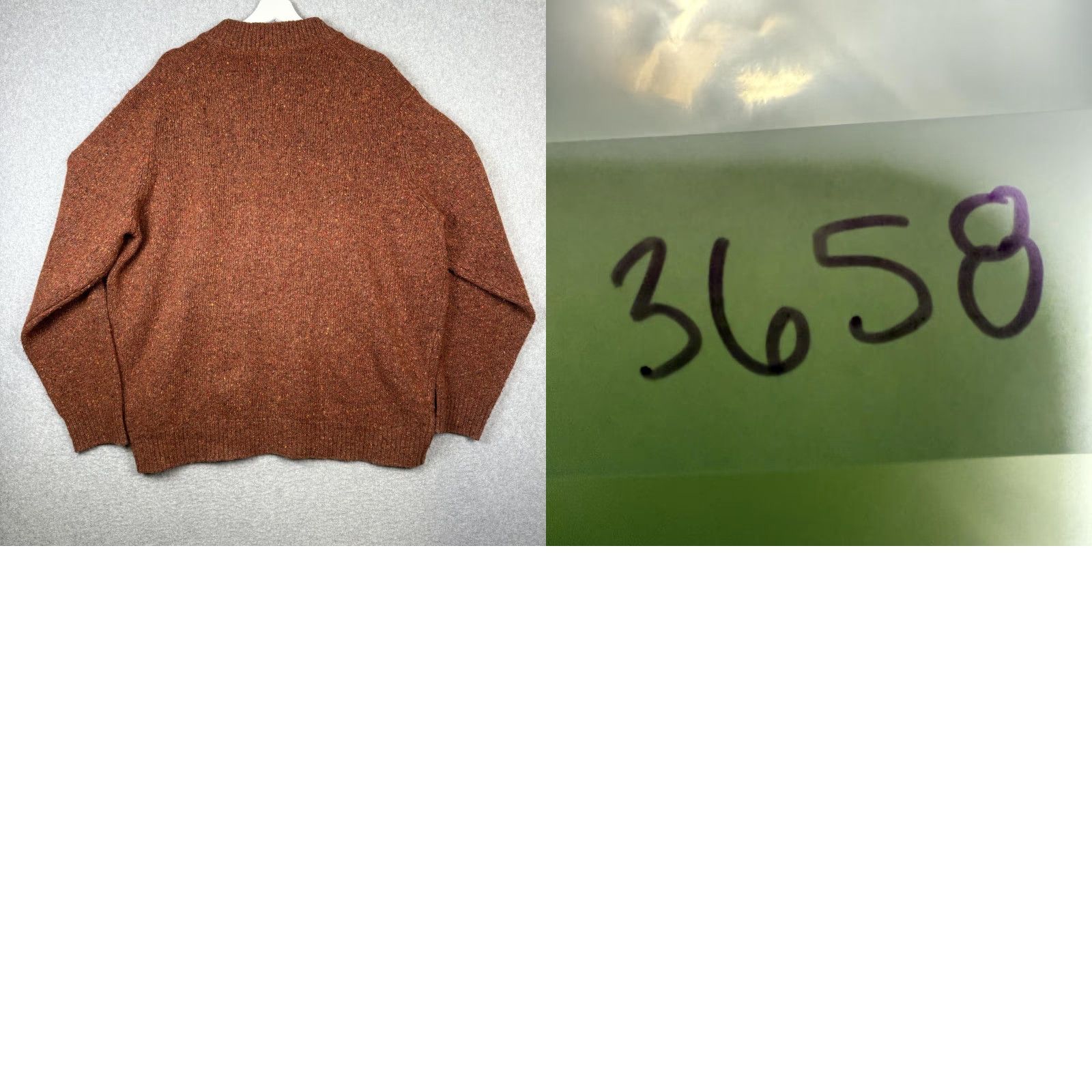 Peter Millar VINTAGE Peter Millar Donegal 1/4 Zip Golf Sweater Mens 2XL Alpaca Burnt Orange MSRP 78 Size US XXL / EU 58 / 5 - 8 Thumbnail