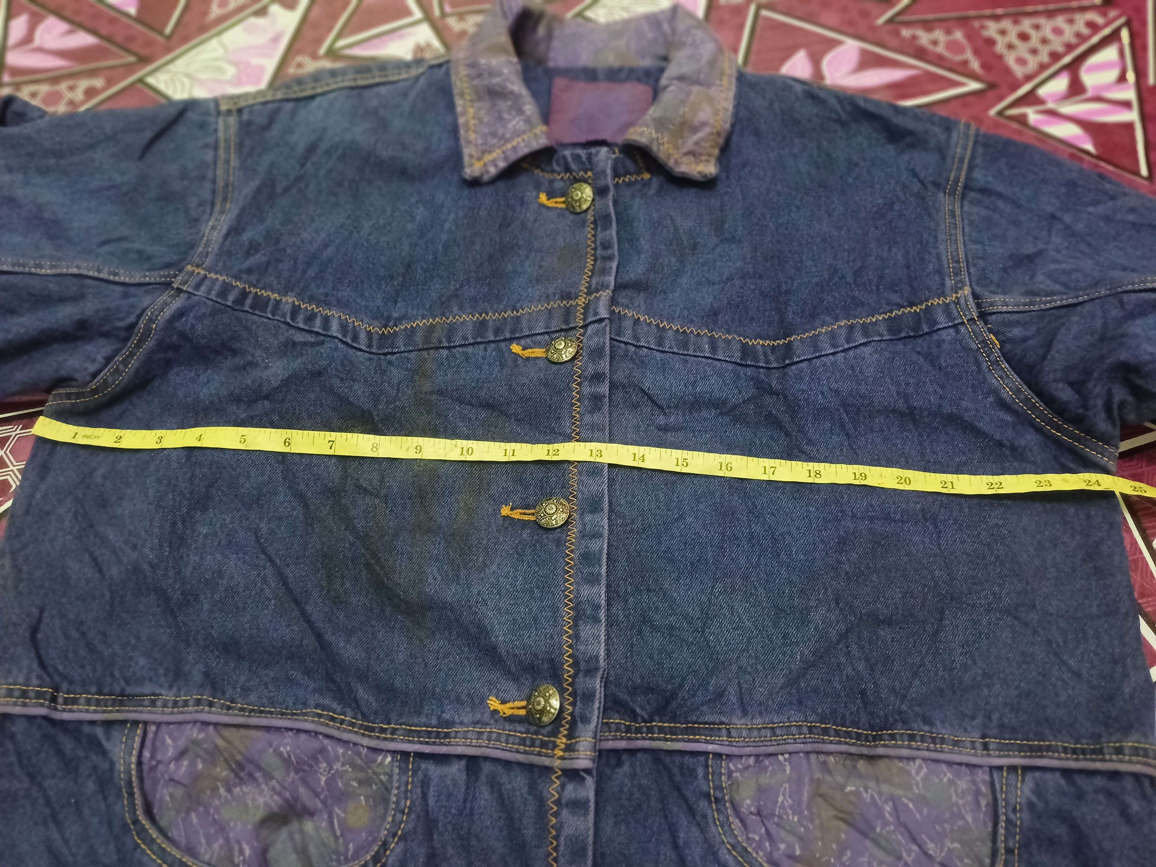 Issey Miyake 🔥VINTAGE Rare design ISSEY MIYAKE MEN DENIM JACKET Size US XL / EU 56 / 4 - 18 Thumbnail