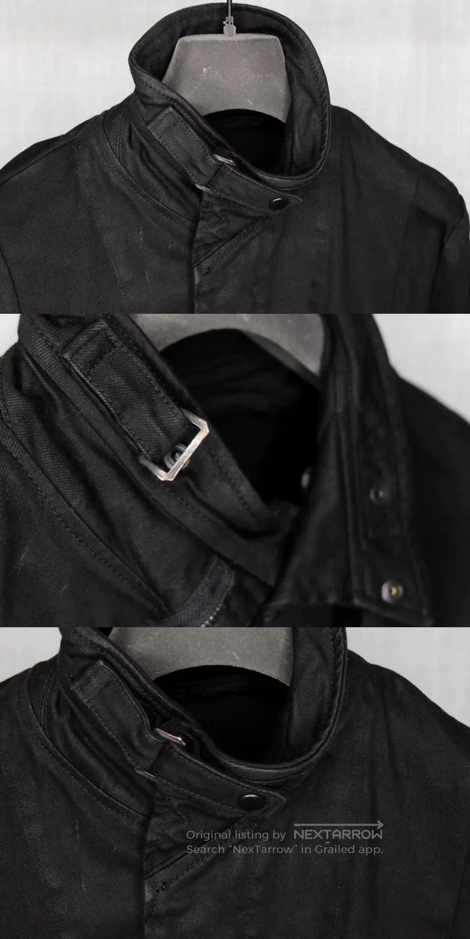 Julius Julius 7 Black Motorcycle Denim Jacket. Size US S / EU 44-46 / 1 - 9 Thumbnail