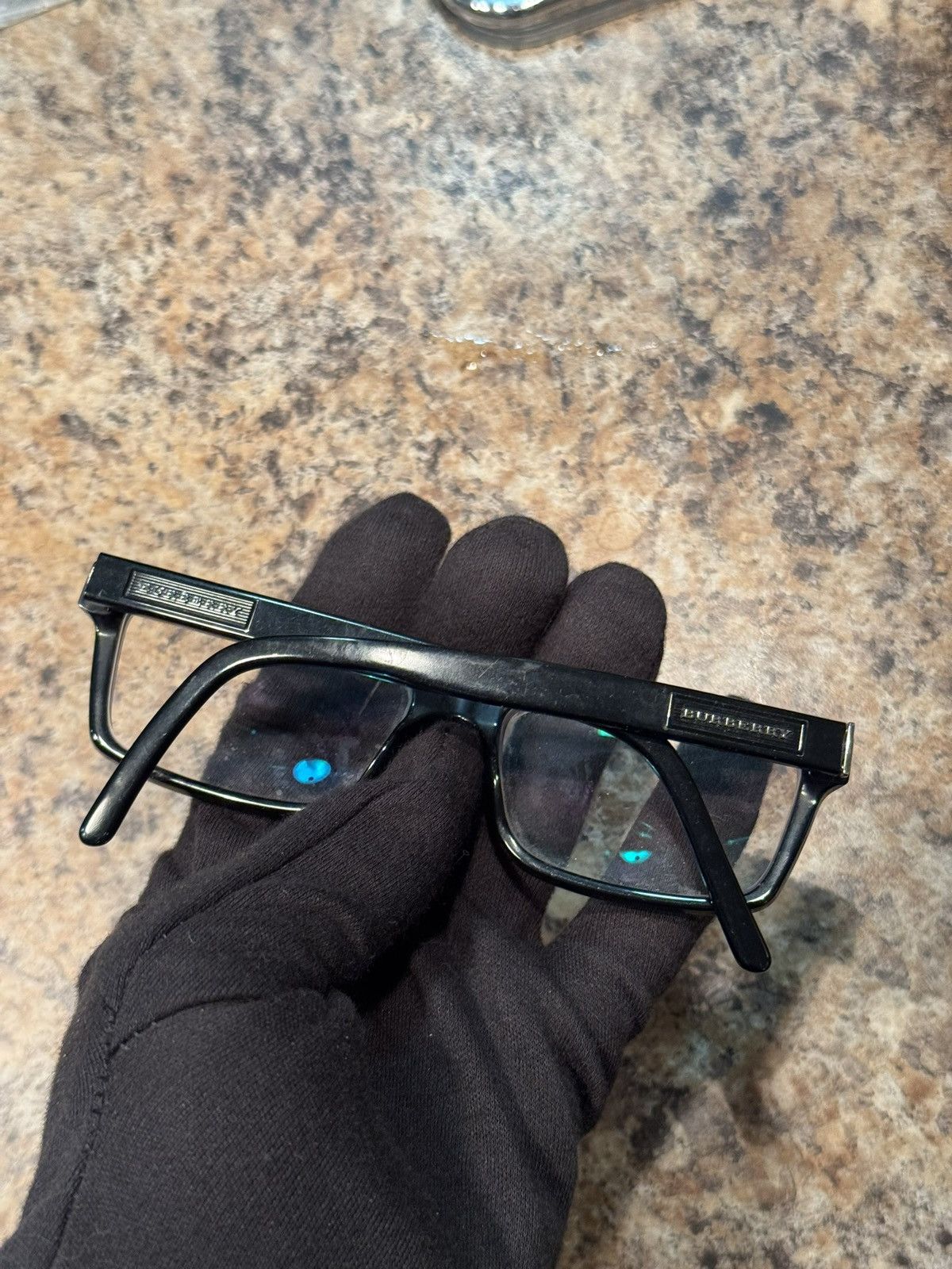 Burberry Burberry Black Rectangular Optical Glasses B2108 Size ONE SIZE - 8 Thumbnail