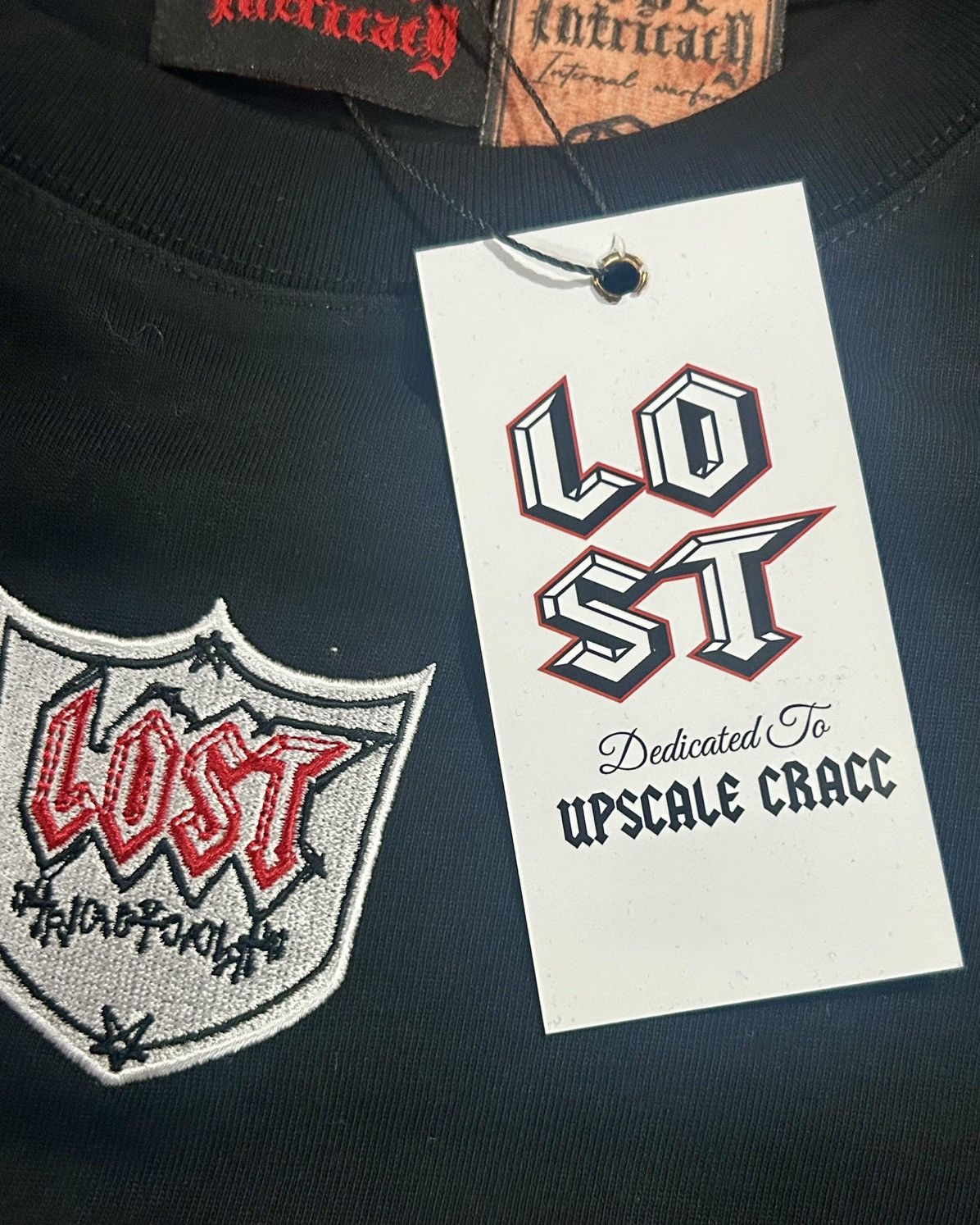 LOST INTRICACY Lost Intricacy Black "[20]16" Football Jersey Shirt size“Lg” Size US L / EU 52-54 / 3 - 4 Thumbnail