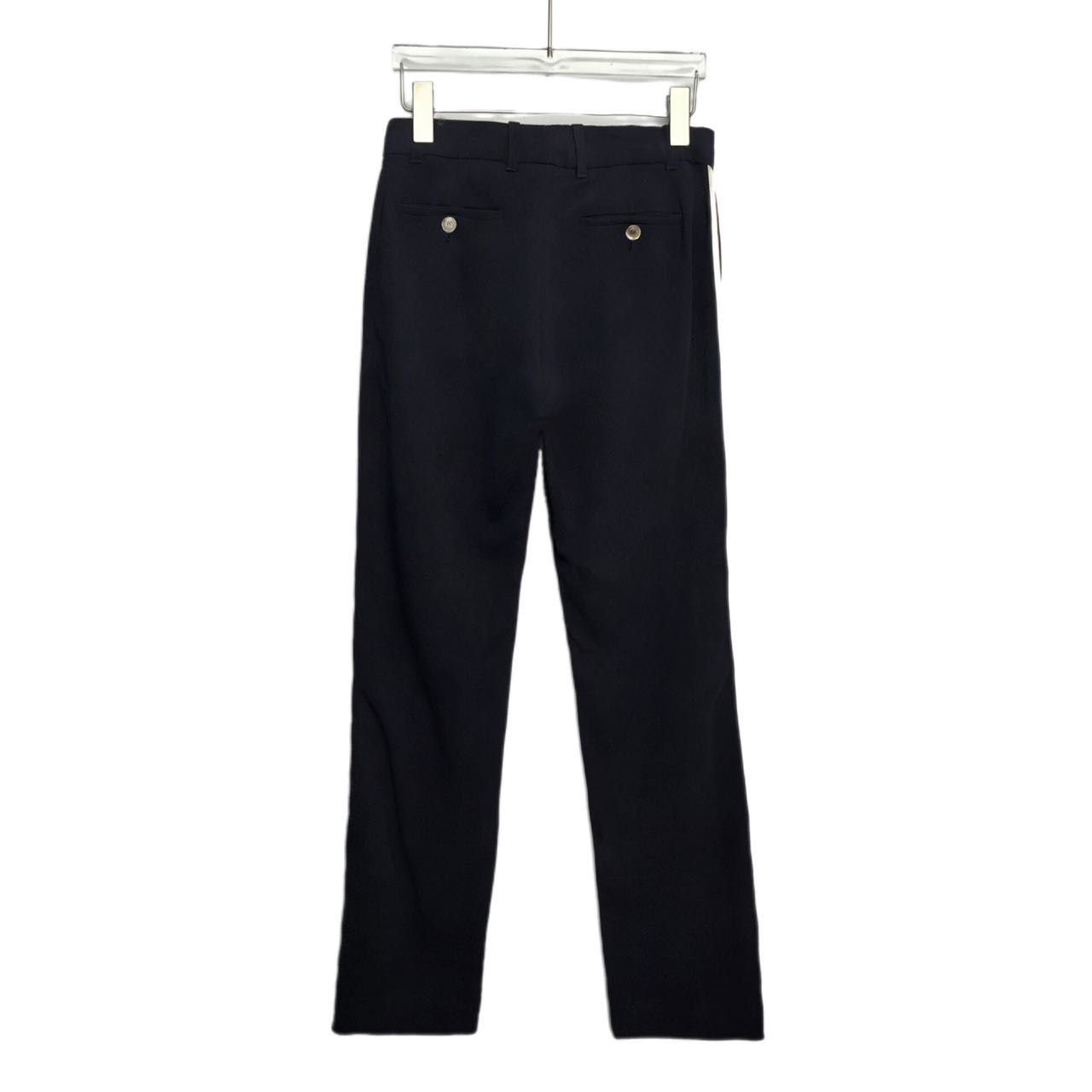 Gucci Gucci Dark Blue Side Stripe Bootcut Trousers K26WX Size 26" / US 2 / IT 38 - 2 Thumbnail