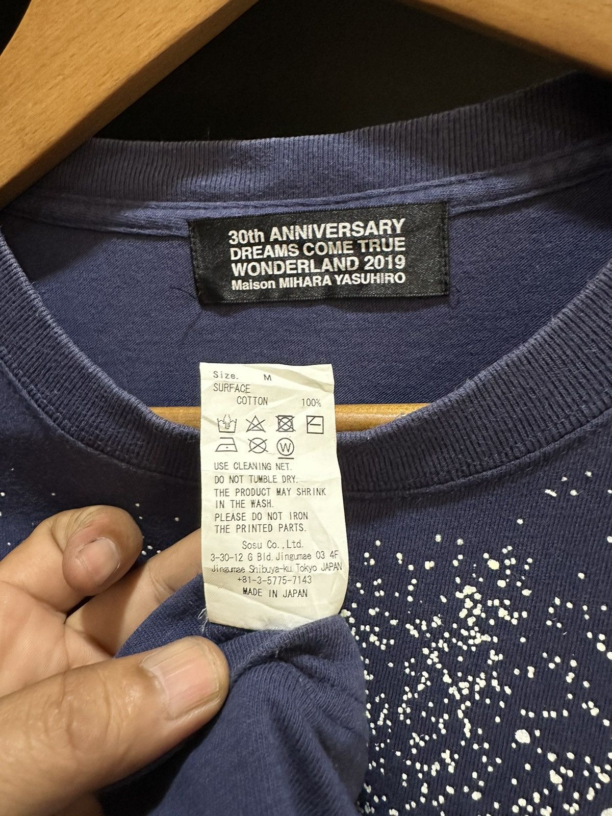 Japanese Brand Maison Mihara Yusuhiro X Wonderland 2019 Tee Size US M / EU 48-50 / 2 - 6 Thumbnail