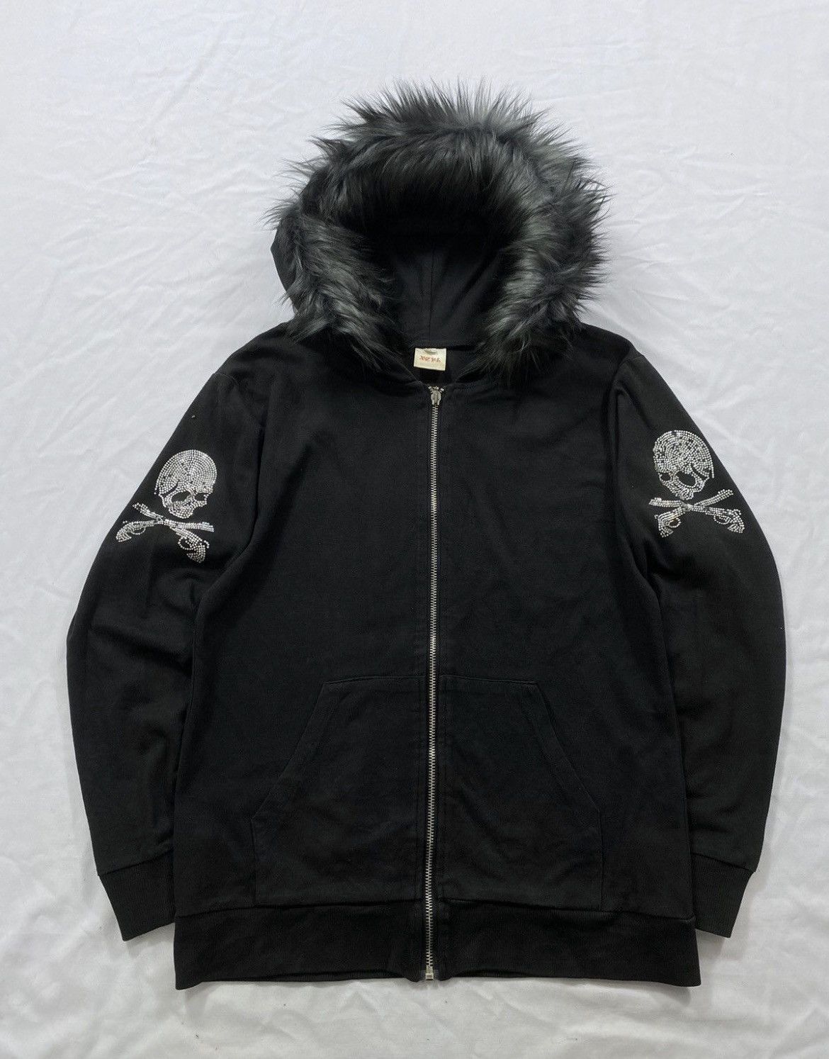 20471120 Gothic Poem Skull XZXL Fur Hoodie Ifsix lgb Style Size US M / EU 48-50 / 2 - 1 Thumbnail