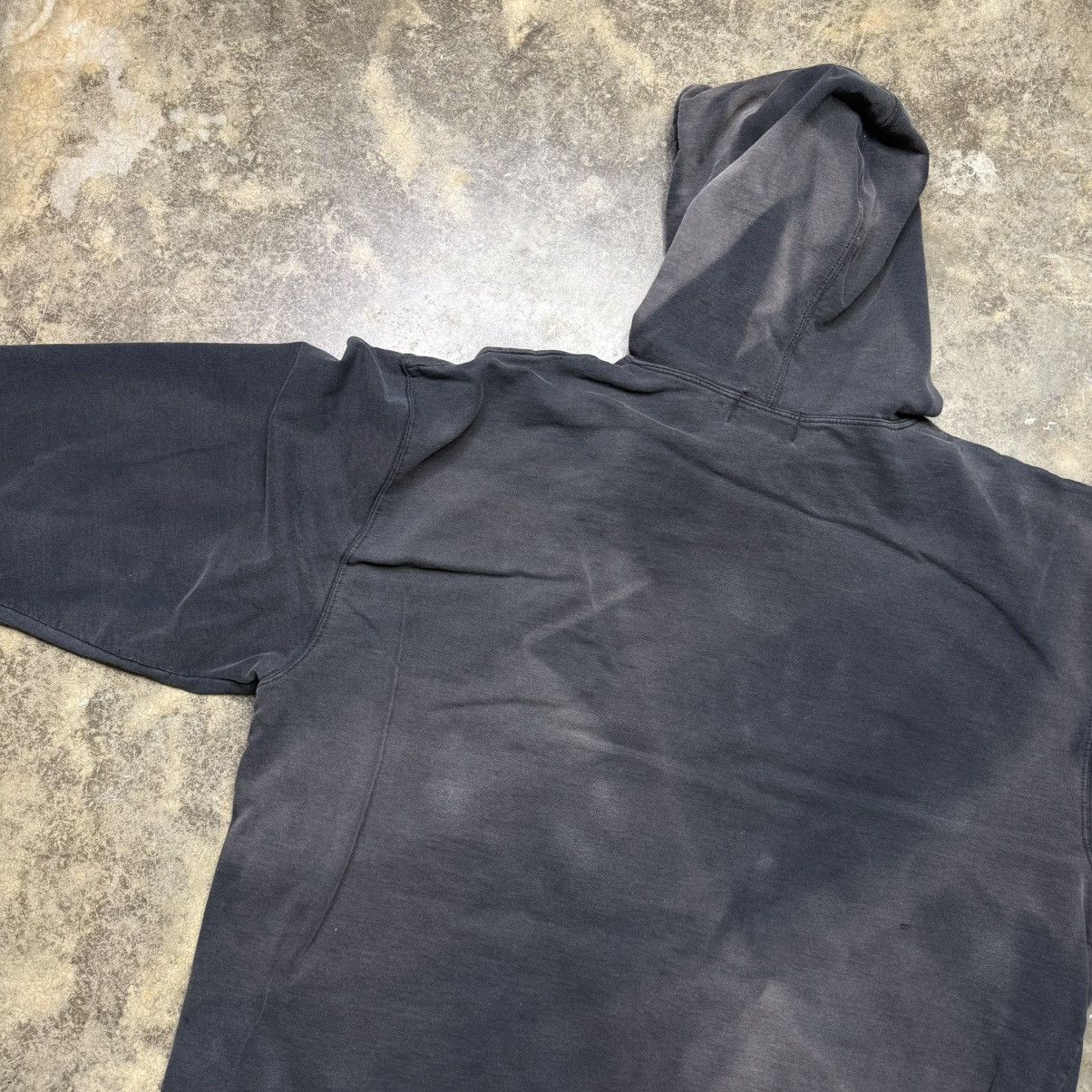 Vintage vintage grunge paperclib lighter cap faded black hoodie Size US XL / EU 56 / 4 - 7 Thumbnail