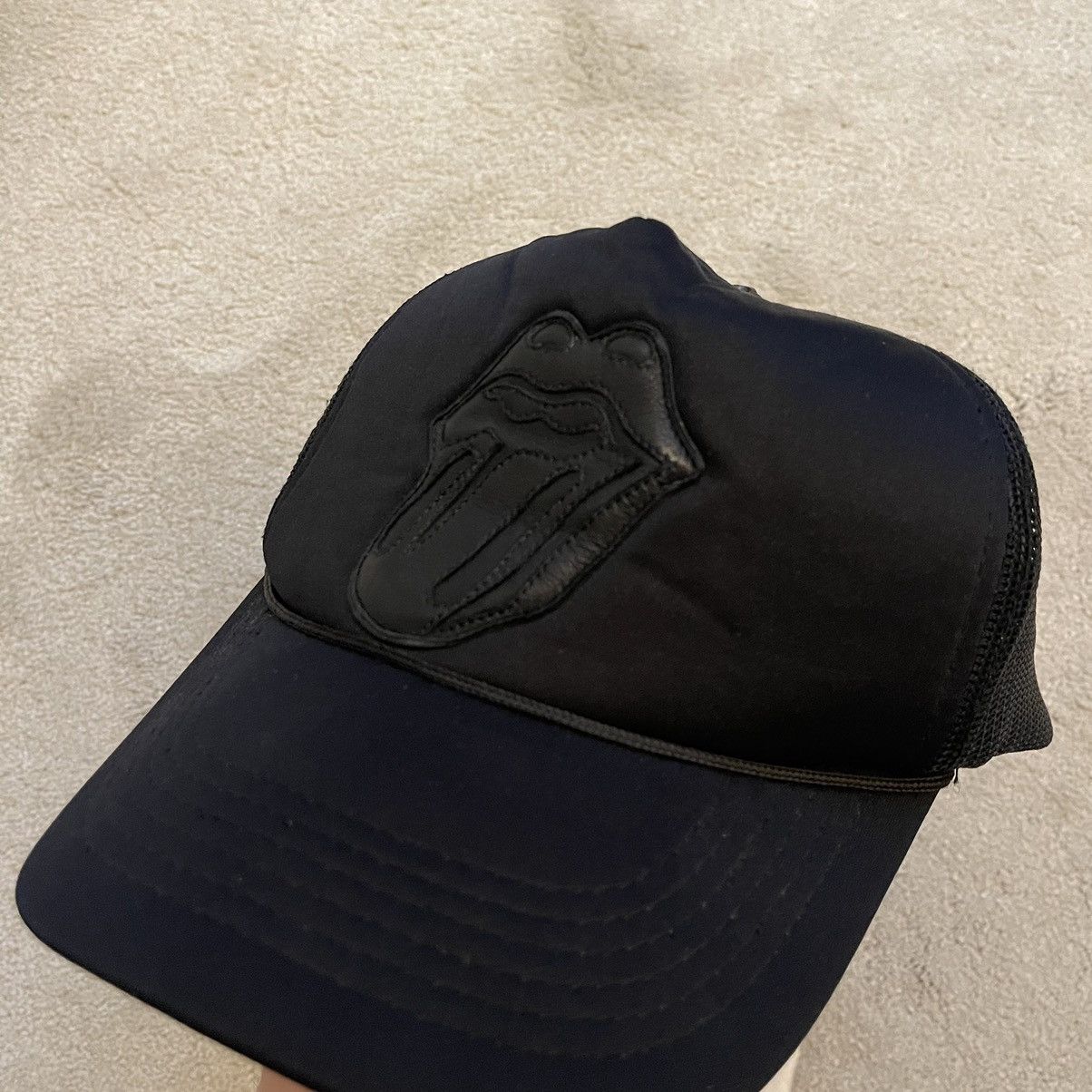 Chrome Hearts Chrome Hearts Rolling Stones Tongue Patch Trucker Hat Size ONE SIZE - 10 Thumbnail