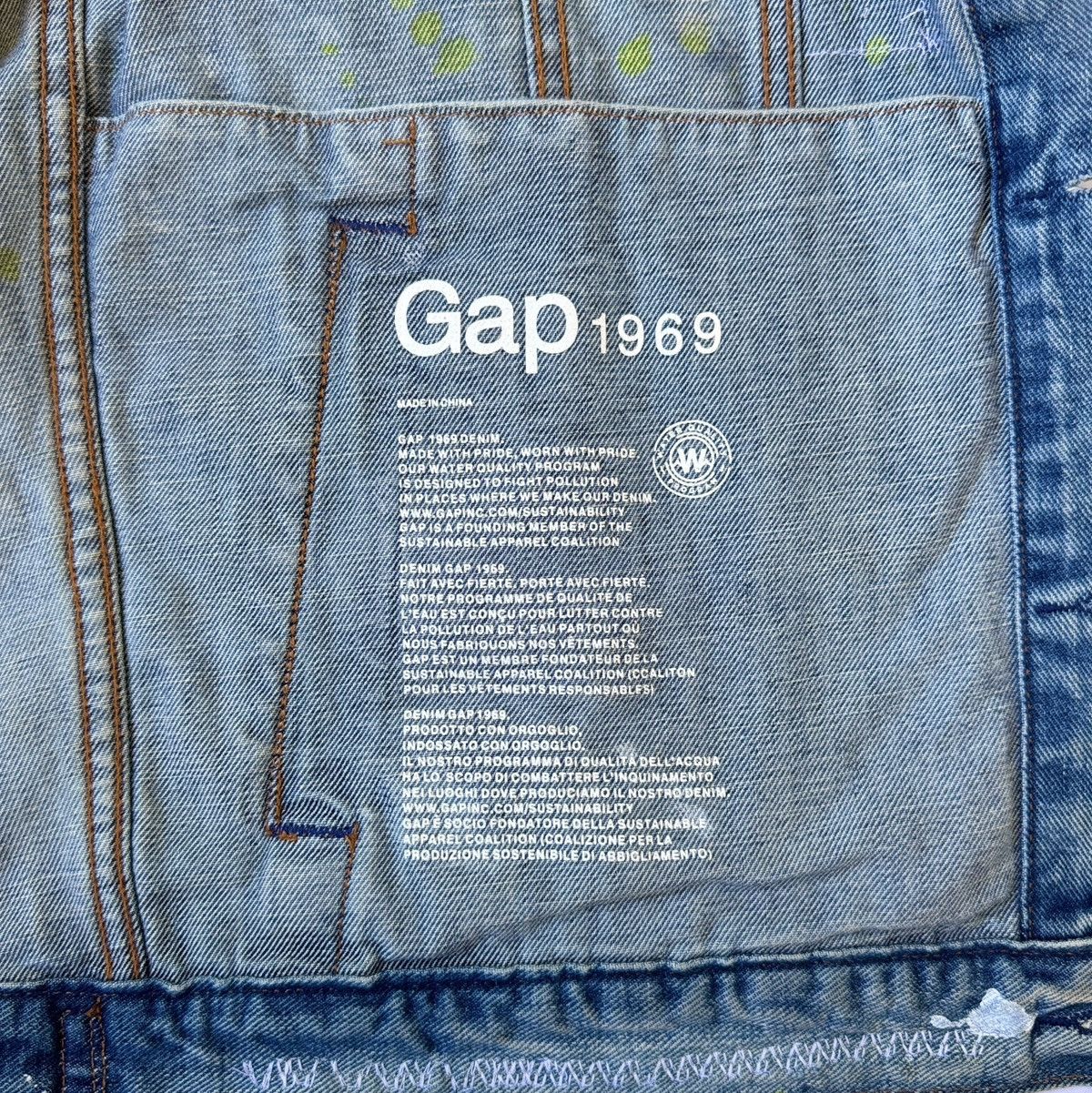 Gap GAP Artist-Customized Denim Jacket – Men’s M Size US M / EU 48-50 / 2 - 8 Thumbnail