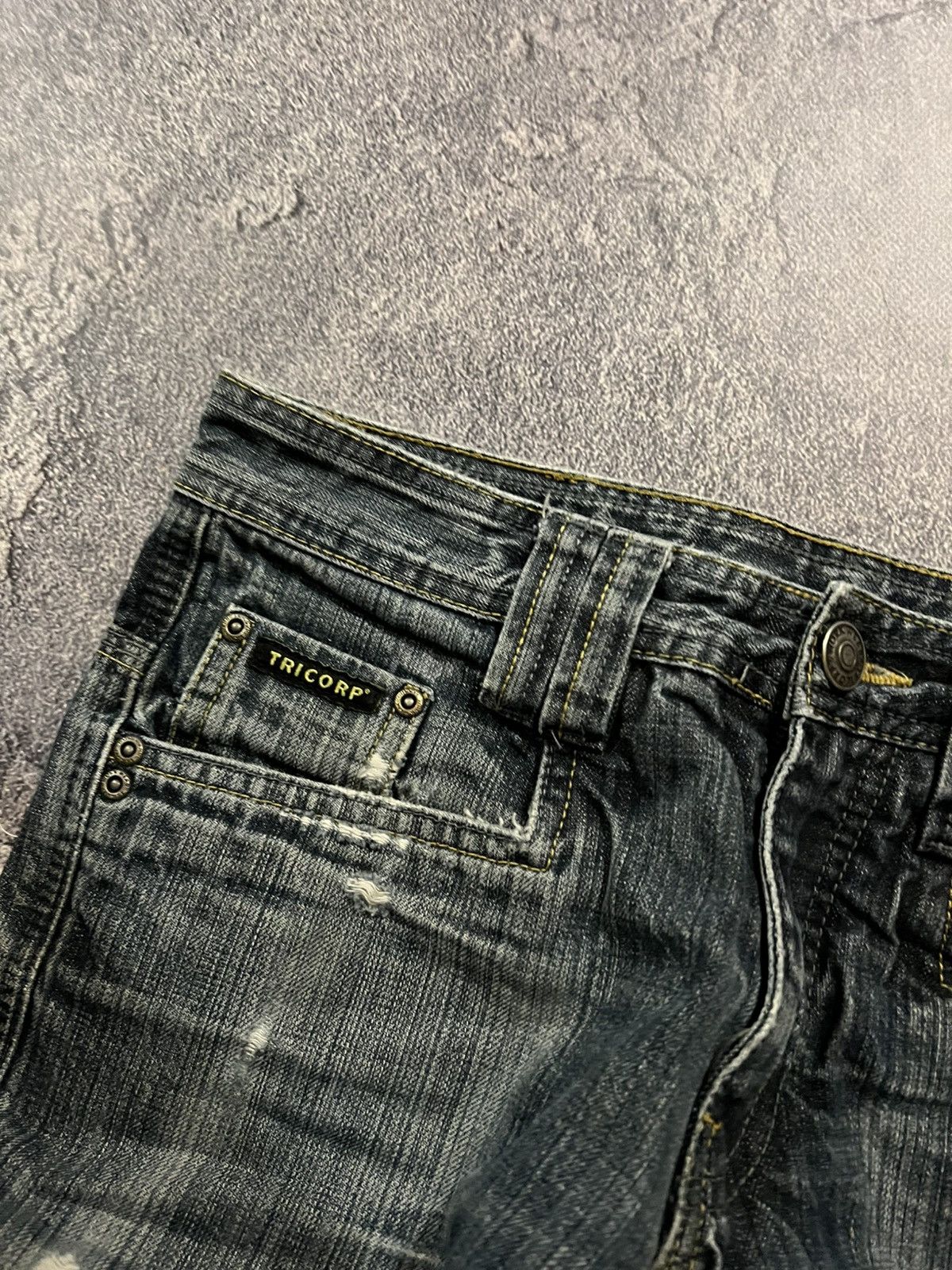 Japanese Brand If Six Was Nine Style Baggy Archive Jeans / Avan Garde 90s Size US 30 / EU 46 - 3 Thumbnail