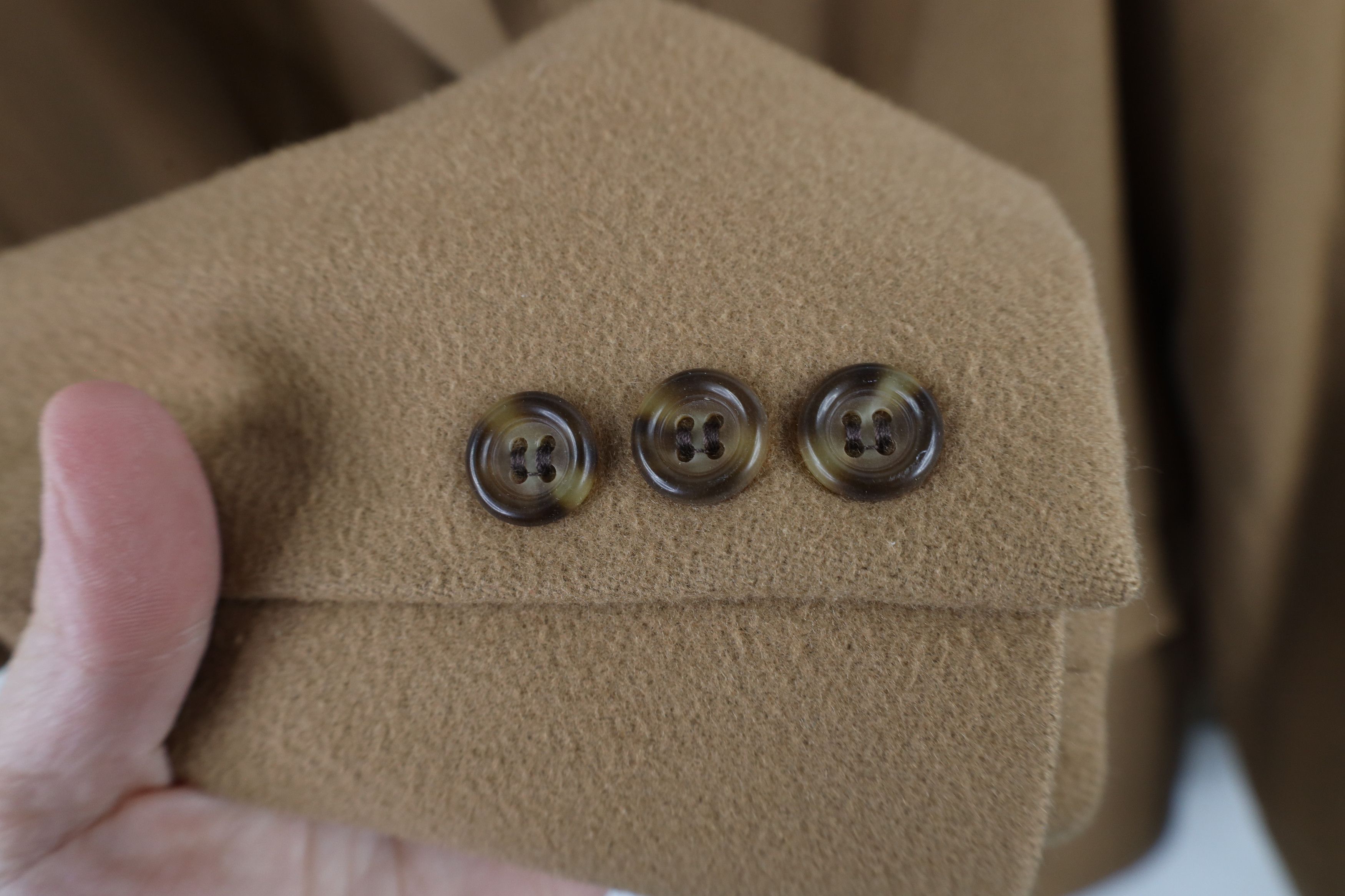 L.L. Bean × Vintage Vintage 90s LL Bean 3 Button Blazer Jacket Beige Tan Size 3XL / US 20-22 - 9 Thumbnail
