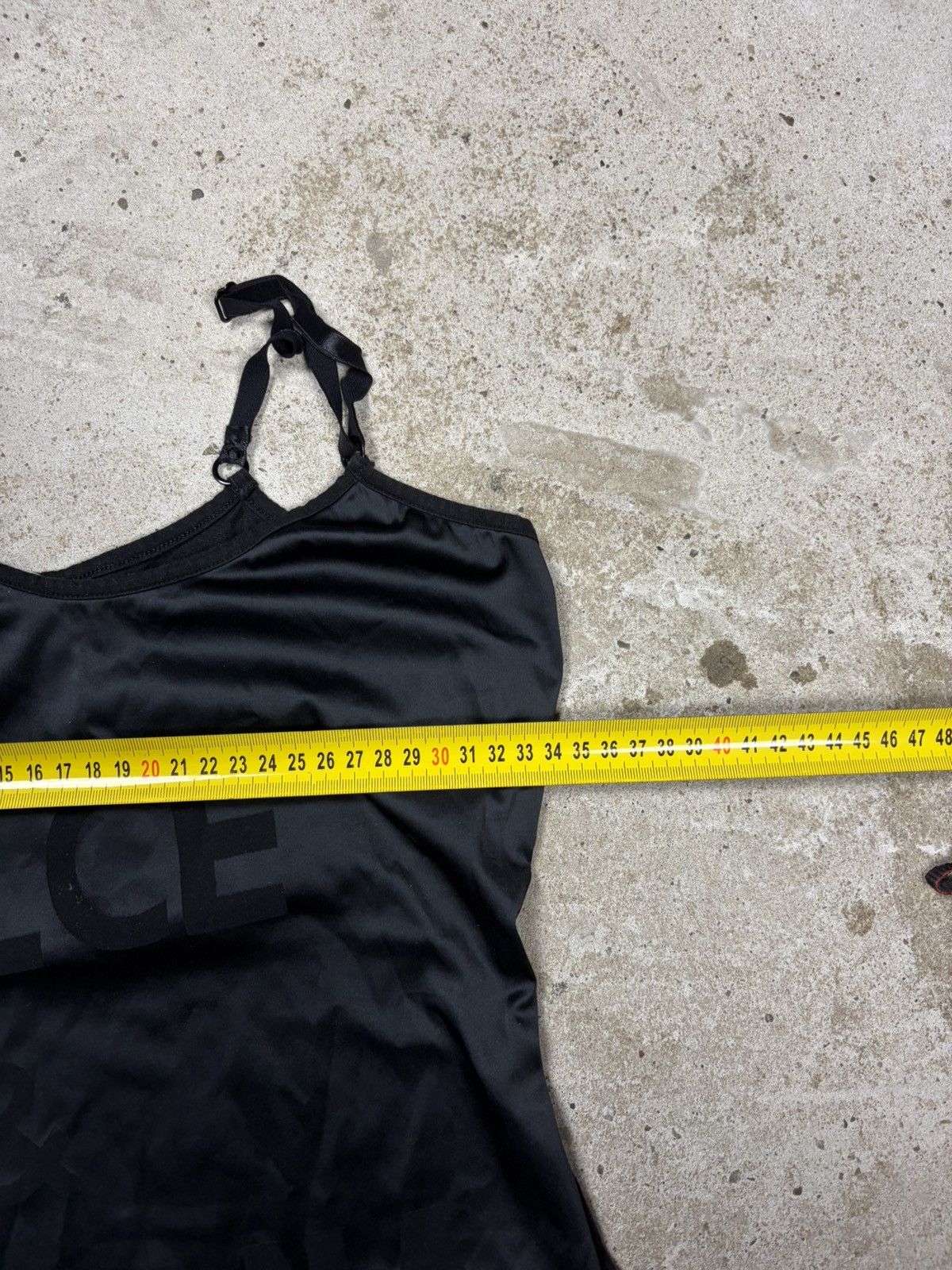 Dolce & Gabbana Vintage 2000s Dolce & Gabbana Black Spellout Logo Top Size S / US 4 / IT 40 - 15 Thumbnail
