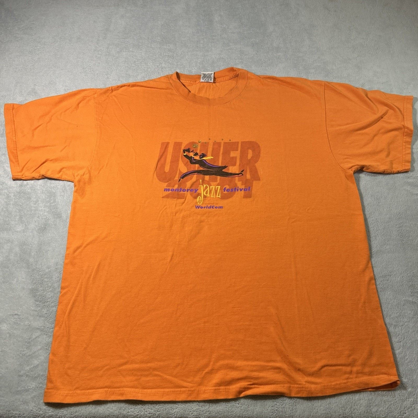Billabong Vintage Usher 2001 Tour Shirt XL Cygnus Monterey Jazz Fest Size US XL / EU 56 / 4 - 2 Thumbnail