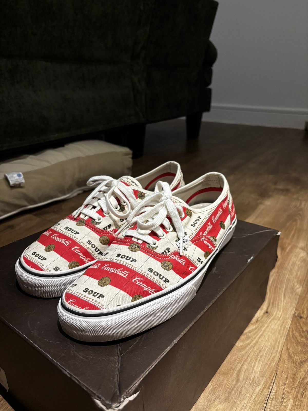 Supreme Supreme x Vans Half Cab Pro Andy Warhol Campbells Soup