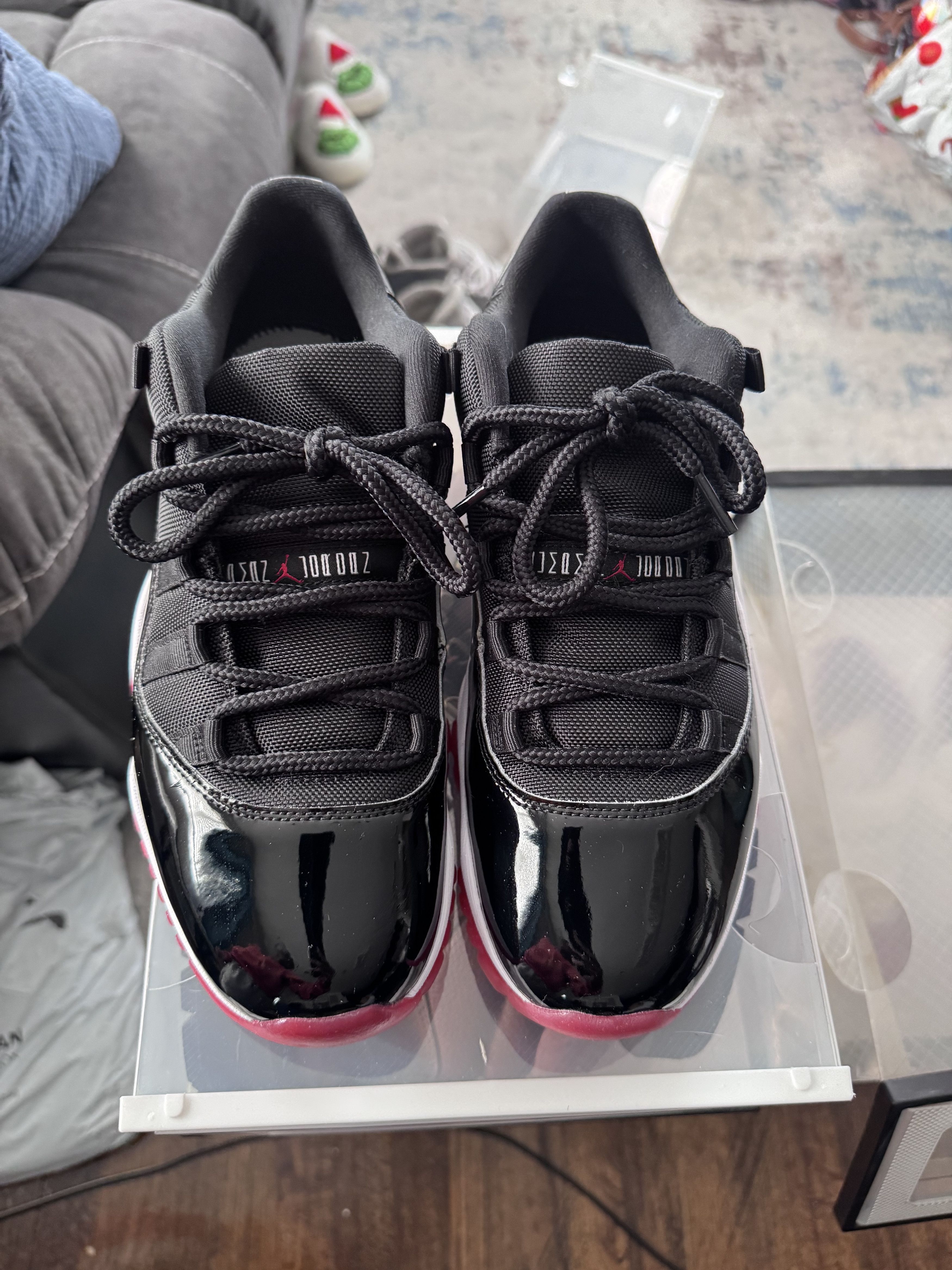 Jordan Brand Jordan 11 Retro Low - Bred (2025) Size US 9.5 / EU 42-43 - 1 Thumbnail
