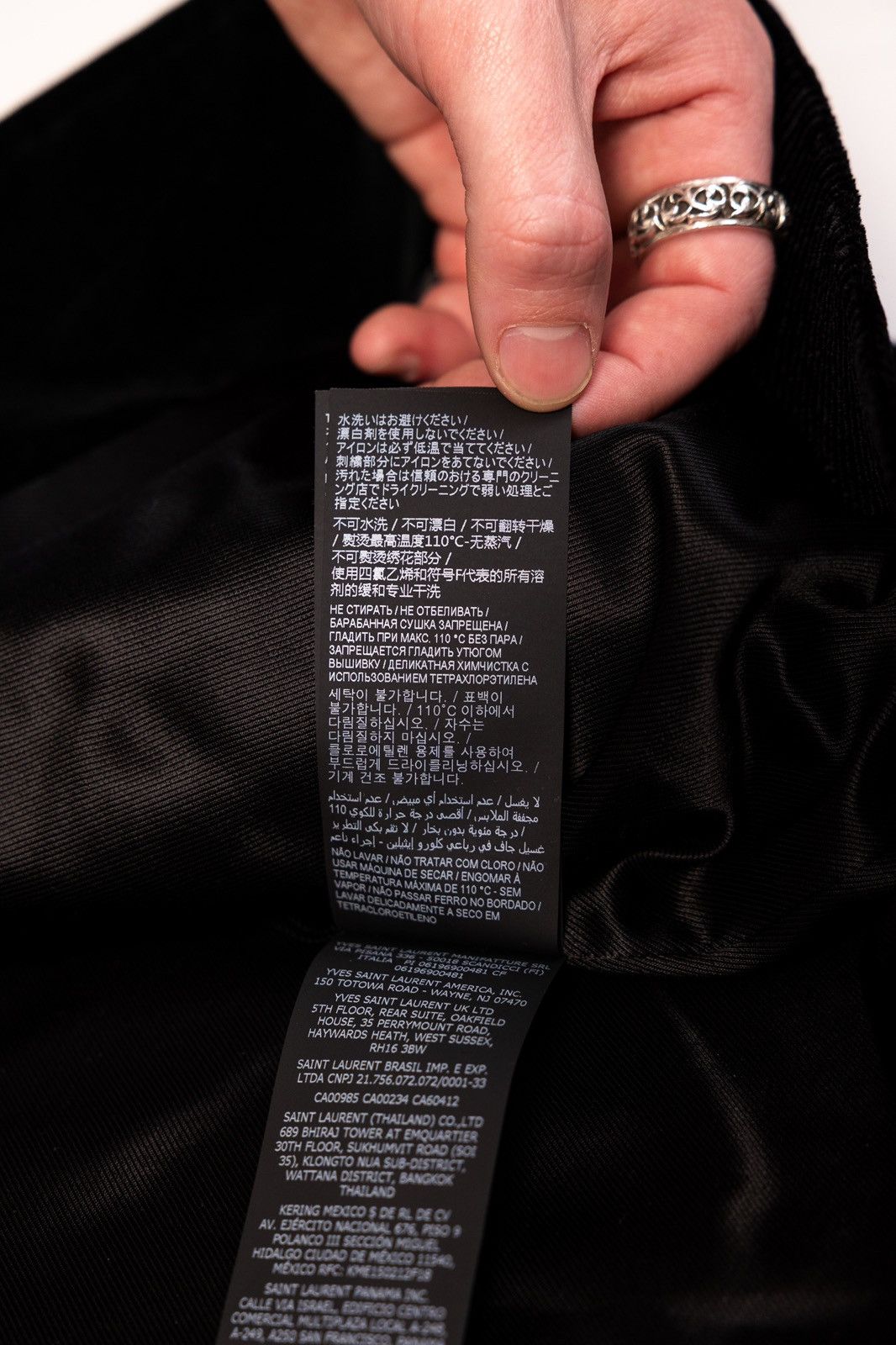 Saint Laurent Paris Saint Laurent Velour Bomber Jacket Size US S / EU 44-46 / 1 - 11 Thumbnail