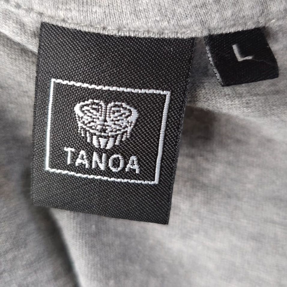 Vintage Tanoa Polynesian T Shirt Mens Large Gray Tribal Tropical Tiki Hawaiian Surf Ocean Theme Crew Neck Short Sleeve Cotton Blend Shirt Size US L / EU 52-54 / 3 - 6 Thumbnail