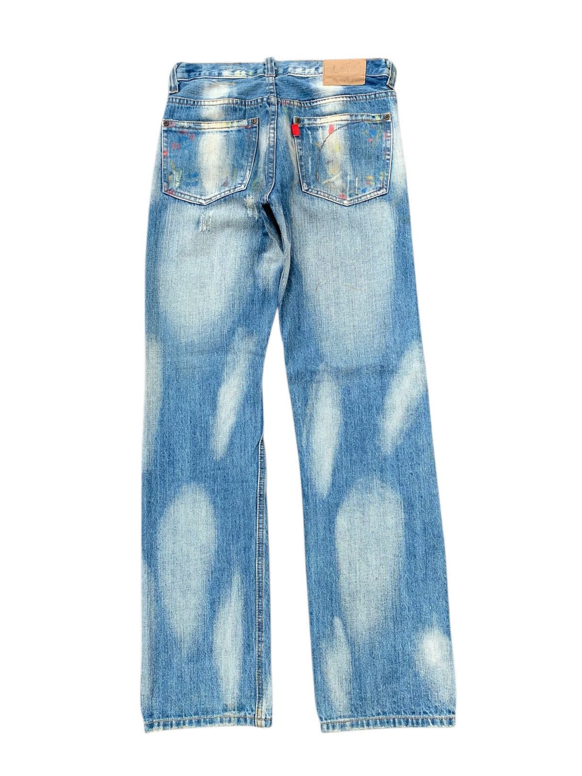 Pure Blue Japan Pure blue japan distressed denim pants Size US 30 / EU 46 - 3 Thumbnail