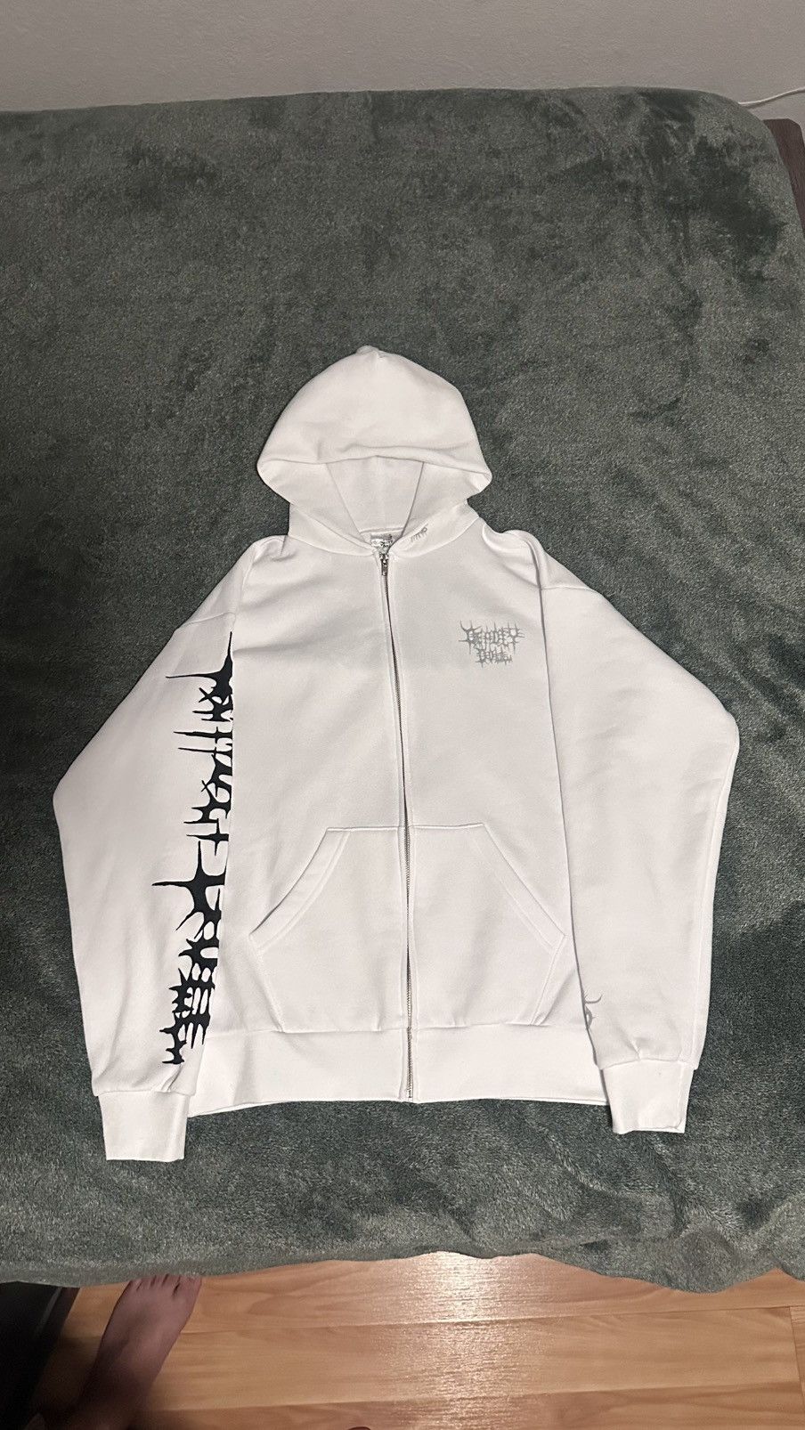 Deadly Doll DEADLY DOLL X KEN CARSON ZIP UP HOODIE EXCLUSIVE TO COMPLEX Size US L / EU 52-54 / 3 - 2 Thumbnail