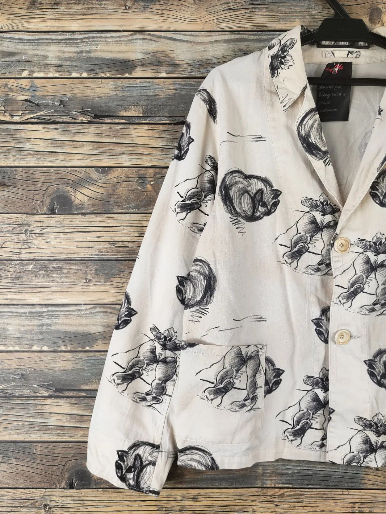 Kapital DL Kapital Beige cardigan Button Up Shirts #46-027T Size US M / EU 48-50 / 2 - 5 Thumbnail