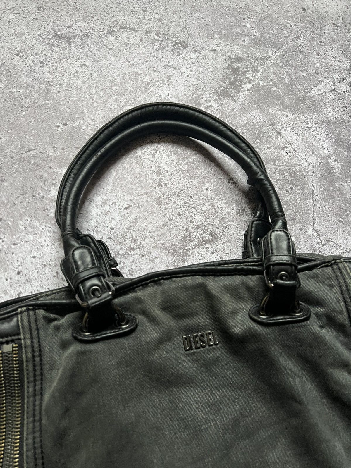 Diesel × Vintage Vintage Diesel Washed Denim Bag Size ONE SIZE - 4 Thumbnail