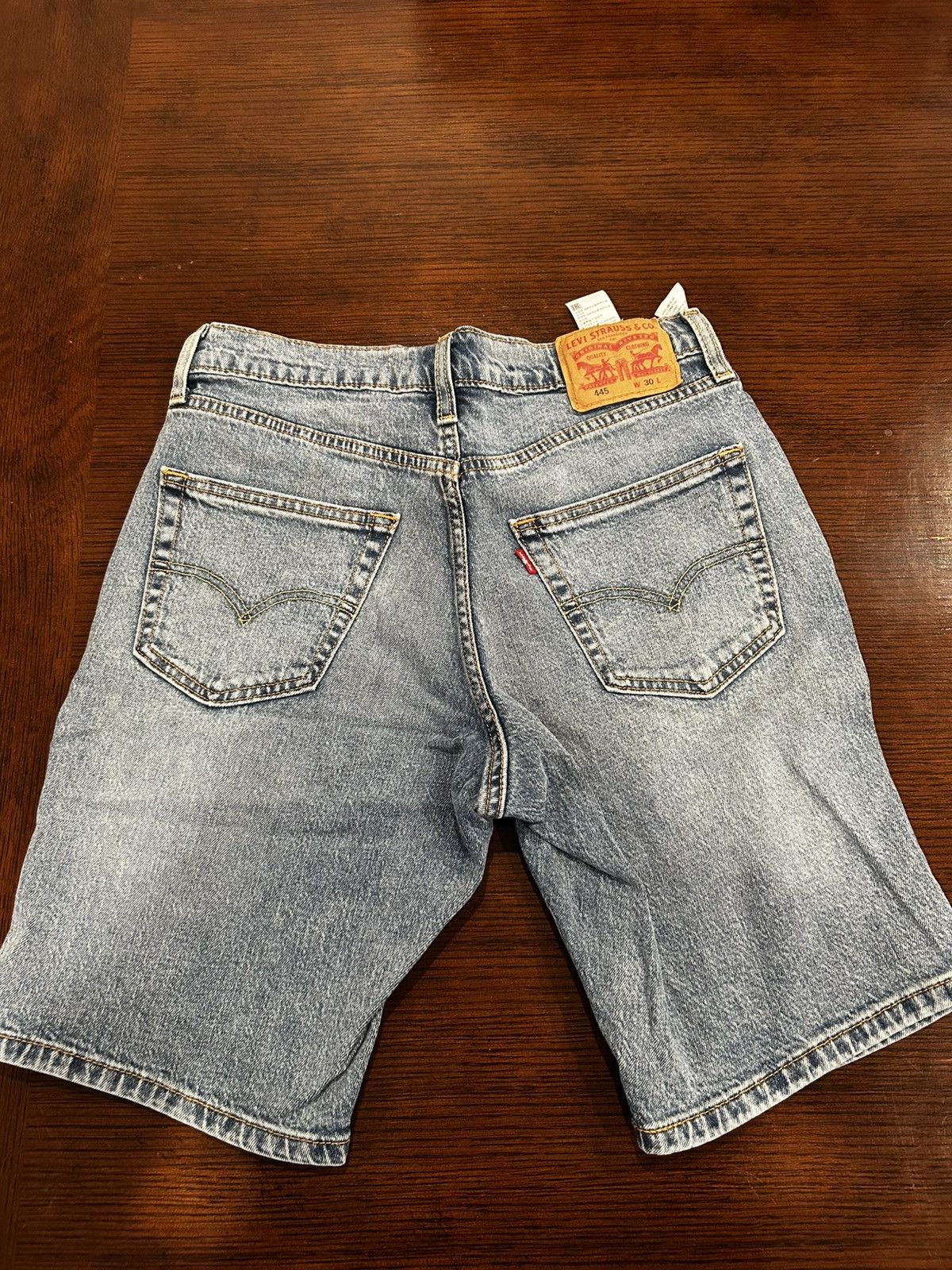 Levi's Slim denim shorts Size US 30 / EU 46 - 2 Thumbnail