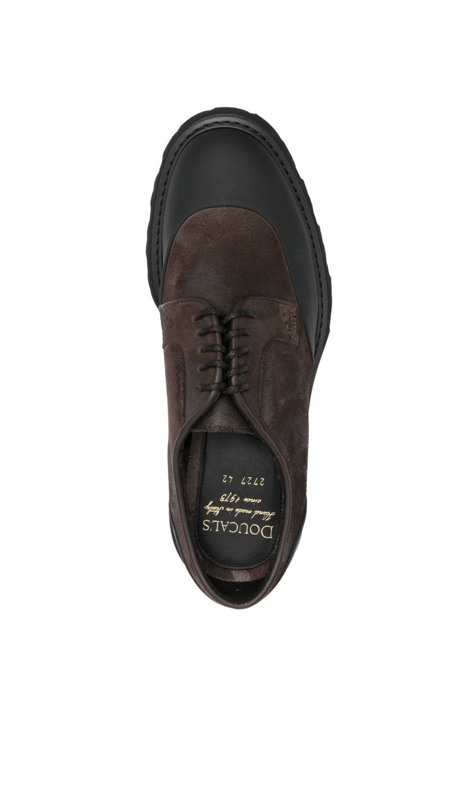 Doucal's Dark Brown Derbys Size US 9.5 / EU 42-43 - 7 Thumbnail