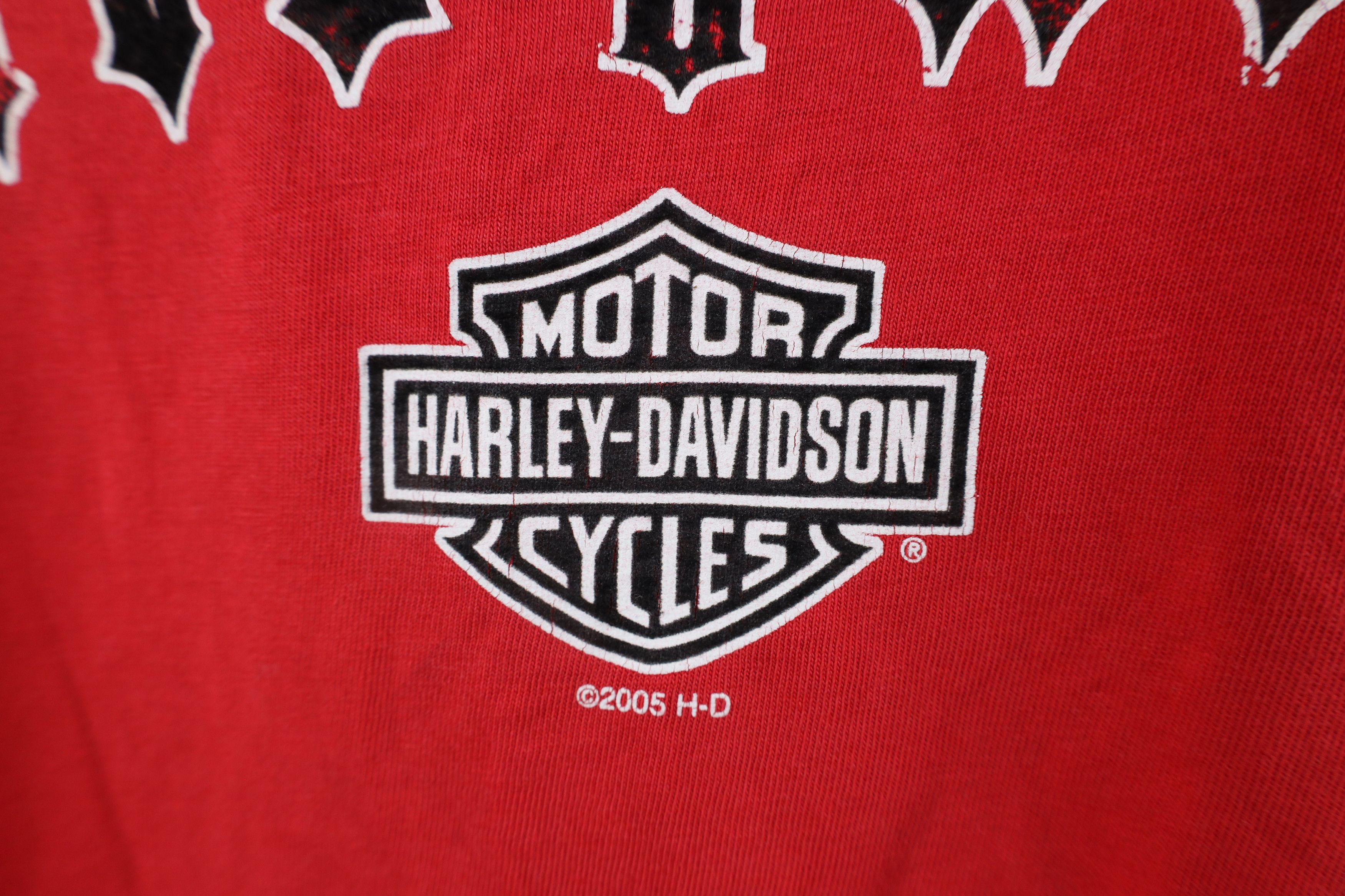 Harley Davidson × Vintage Vintage Y2K 2005 Harley Davidson Alligator T-Shirt US Size US L / EU 52-54 / 3 - 5 Thumbnail