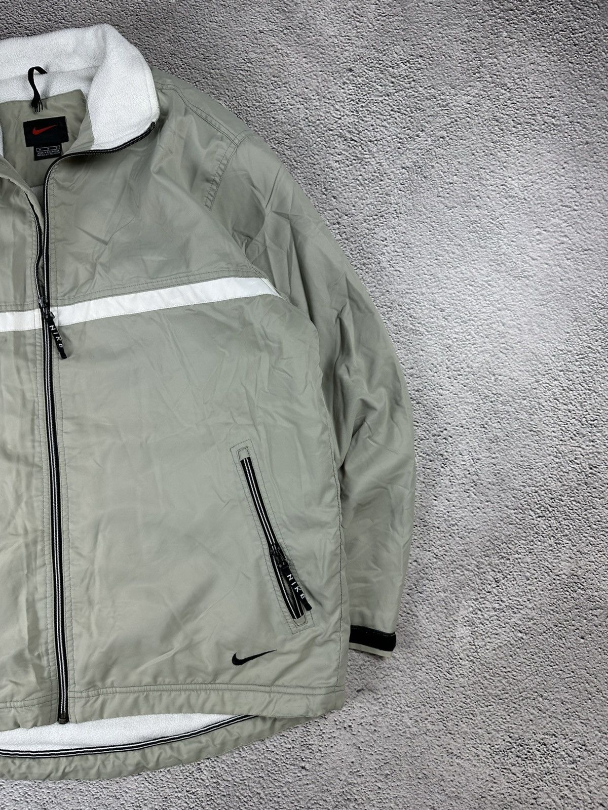 Nike VTG Retro Nike Fleece Lined Jacket Gorpcore Style Y2K Size US XL / EU 56 / 4 - 6 Thumbnail