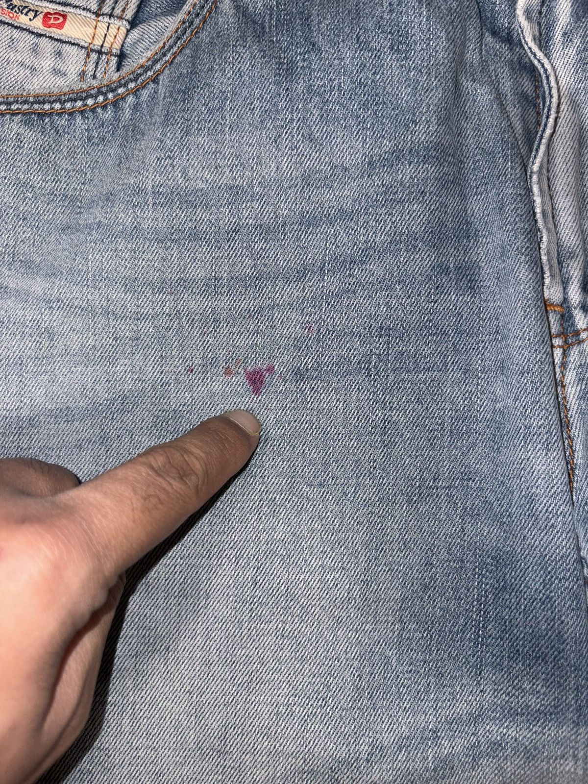 Diesel Diesel Denim Division Distressed Straight Jean Made in Italy Size US 38 / EU 54 - 8 Thumbnail