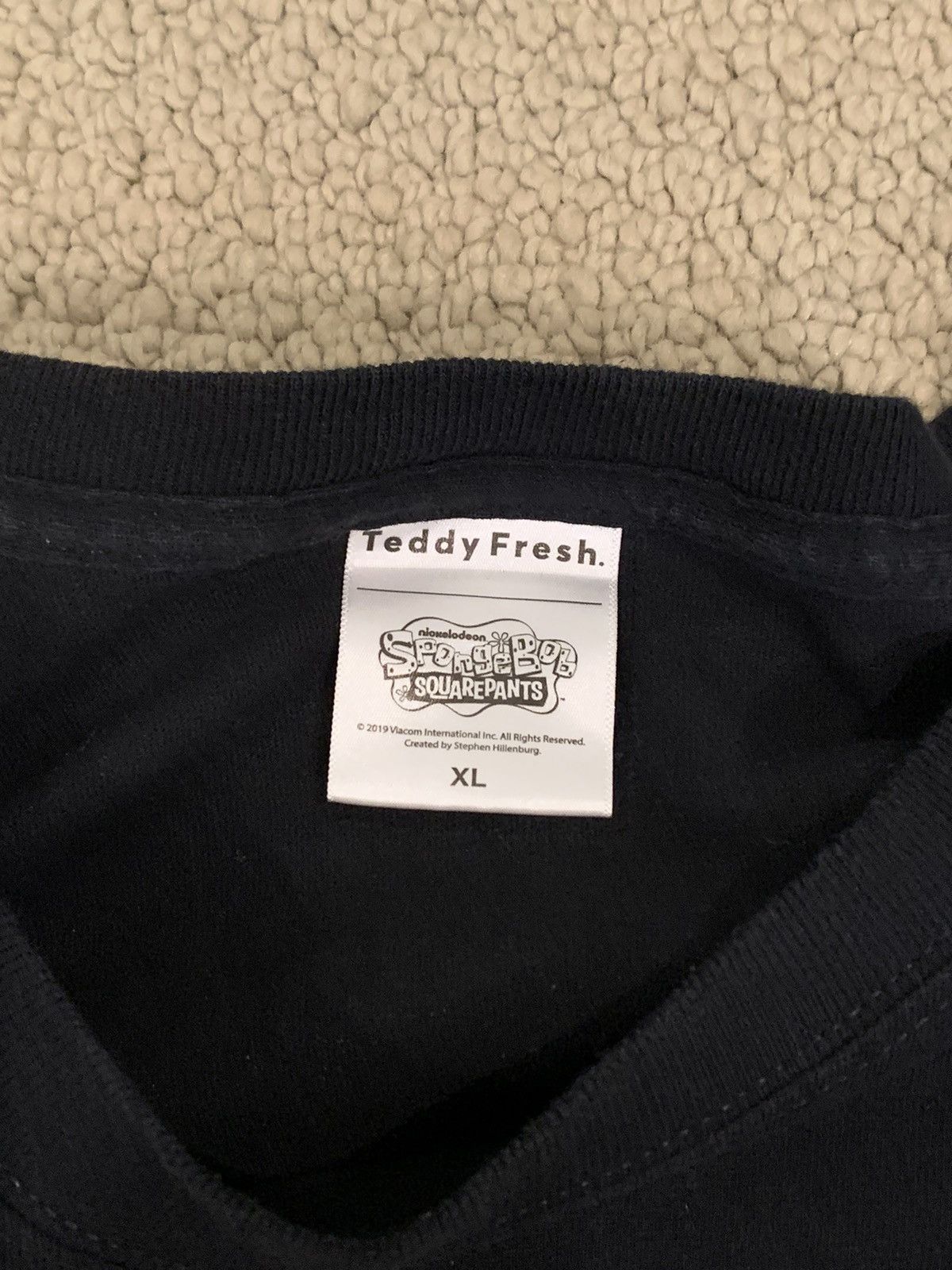 Nickelodeon × Teddy Fresh Teddy Fresh X SpongeBob Teddy Bear Long Sleeve Tshirt Size US XL / EU 56 / 4 - 5 Thumbnail