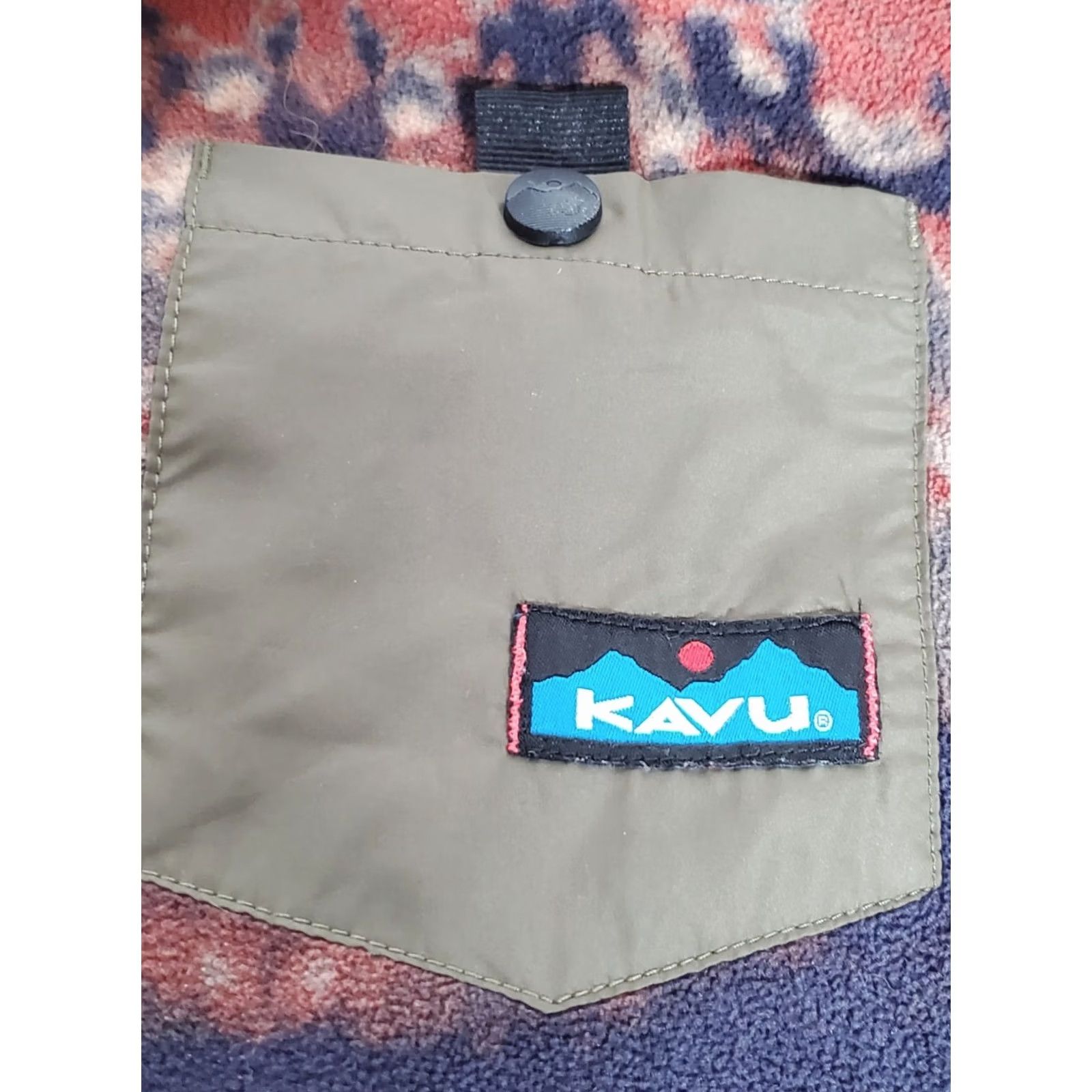 KAVU KAVU Teannaway Snap Fleece Duff Tie Dye Pullover Men's S Size US S / EU 44-46 / 1 - 7 Thumbnail