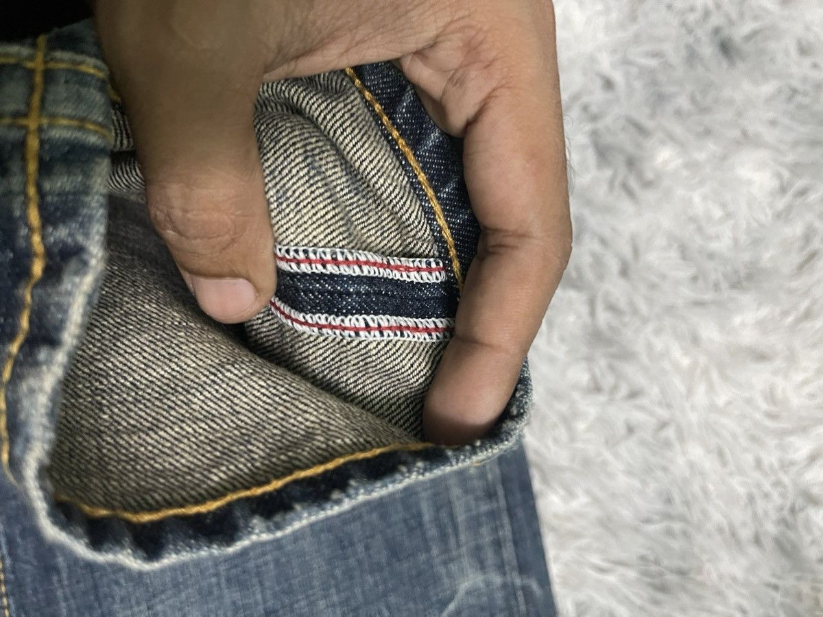 If Six Was Nine 2000s CO & LU PDENIM PANT RARE DESIGN Size US 30 / EU 46 - 7 Thumbnail