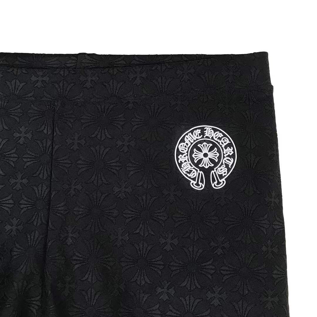 Chrome Hearts Chrome Hearts Horseshoe Logo Biking Shorts Size 28" / US 6 / IT 42 - 3 Thumbnail