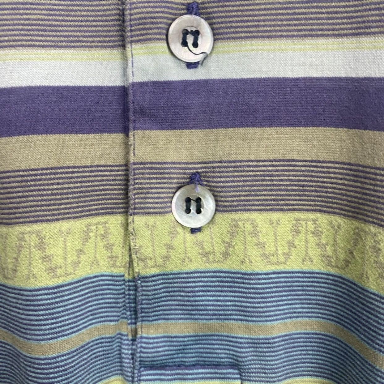 Yves Saint Laurent Vintage Yves Saint Laurent YSL Pour Homme Jacquard Stripe Size US M / EU 48-50 / 2 - 9 Thumbnail