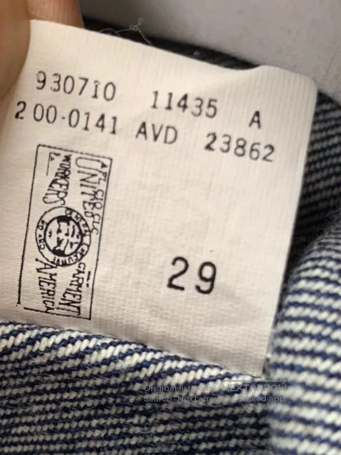 Lee LEE 200 Early 90s Jeans. Size US 36 / EU 52 - 6 Thumbnail