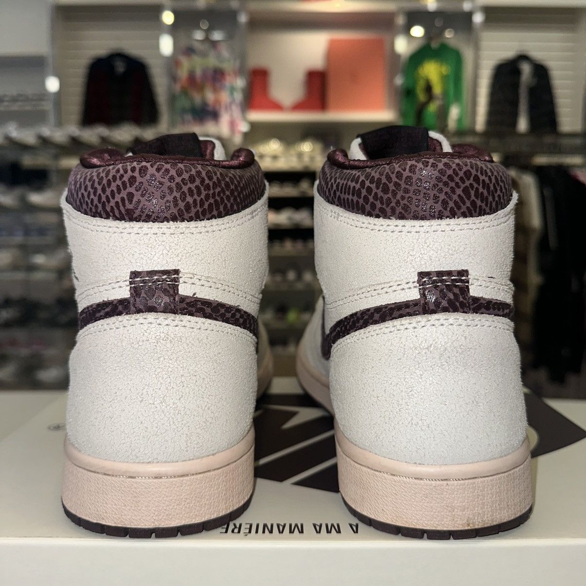 A Ma Maniere × Nike Size 9.5 - Jordan 1 OG x A Ma Maniere High Airness Size US 9.5 / EU 42-43 - 4 Thumbnail