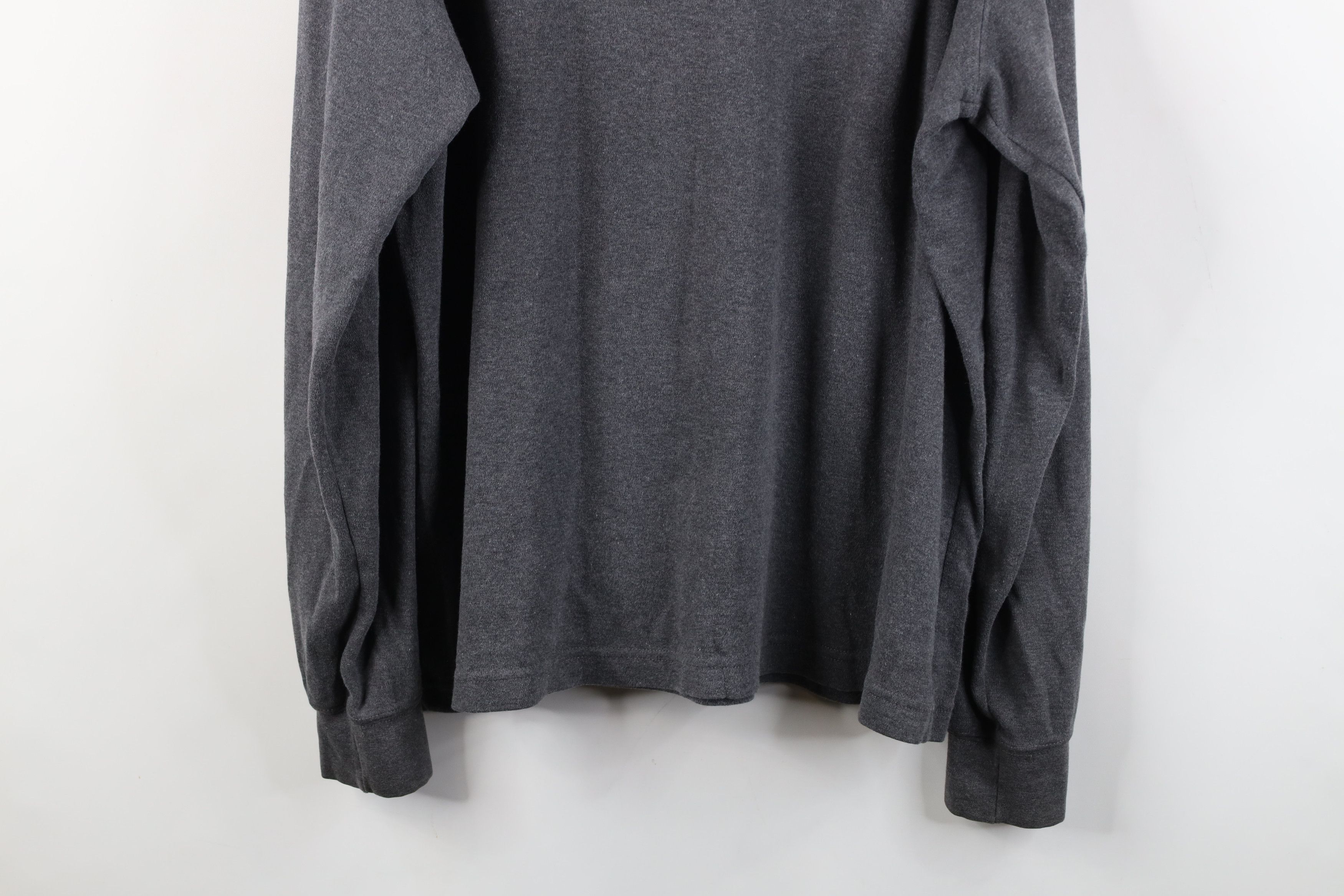 Lands' End Vintage 90s Lands End Long Sleeve Turtleneck T-Shirt Gray Size US L / EU 52-54 / 3 - 10 Thumbnail