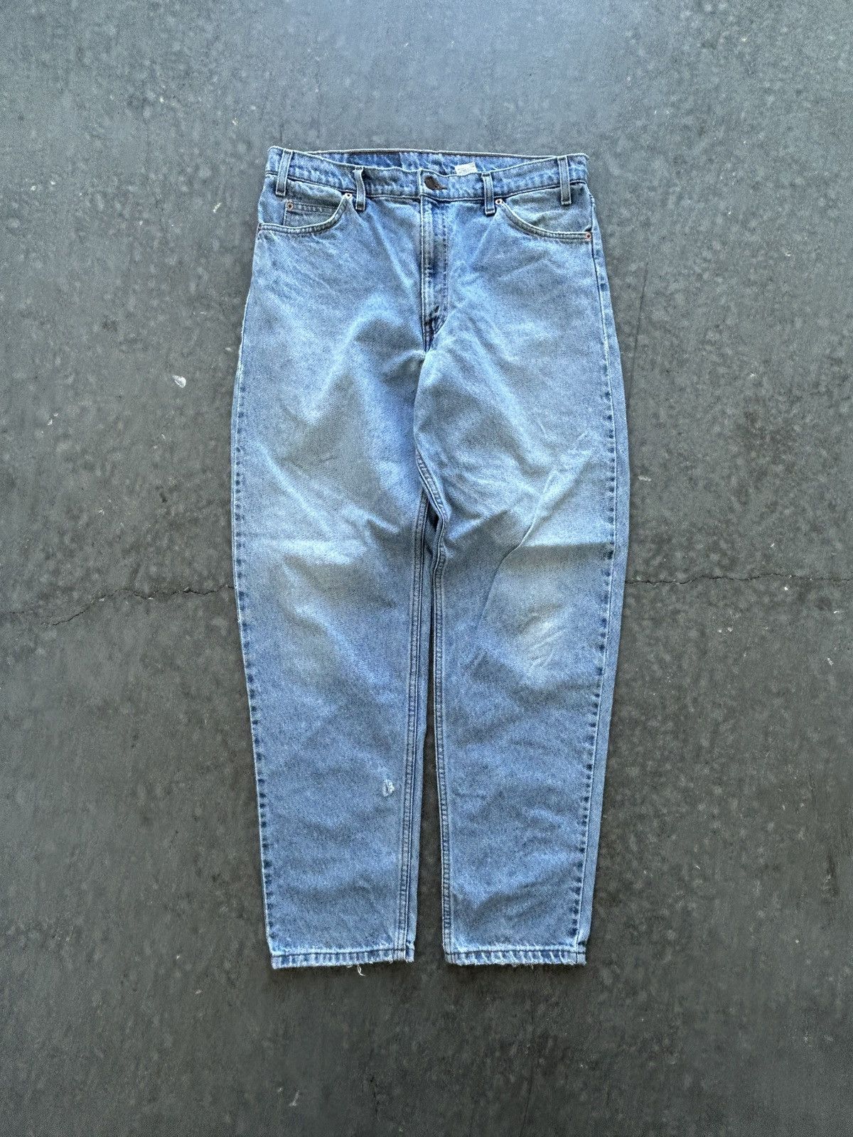 Levi's Vintage 90s Levis 550 Orange Tab Jeans 36x32 Size US 36 / EU 52 - 1 Thumbnail