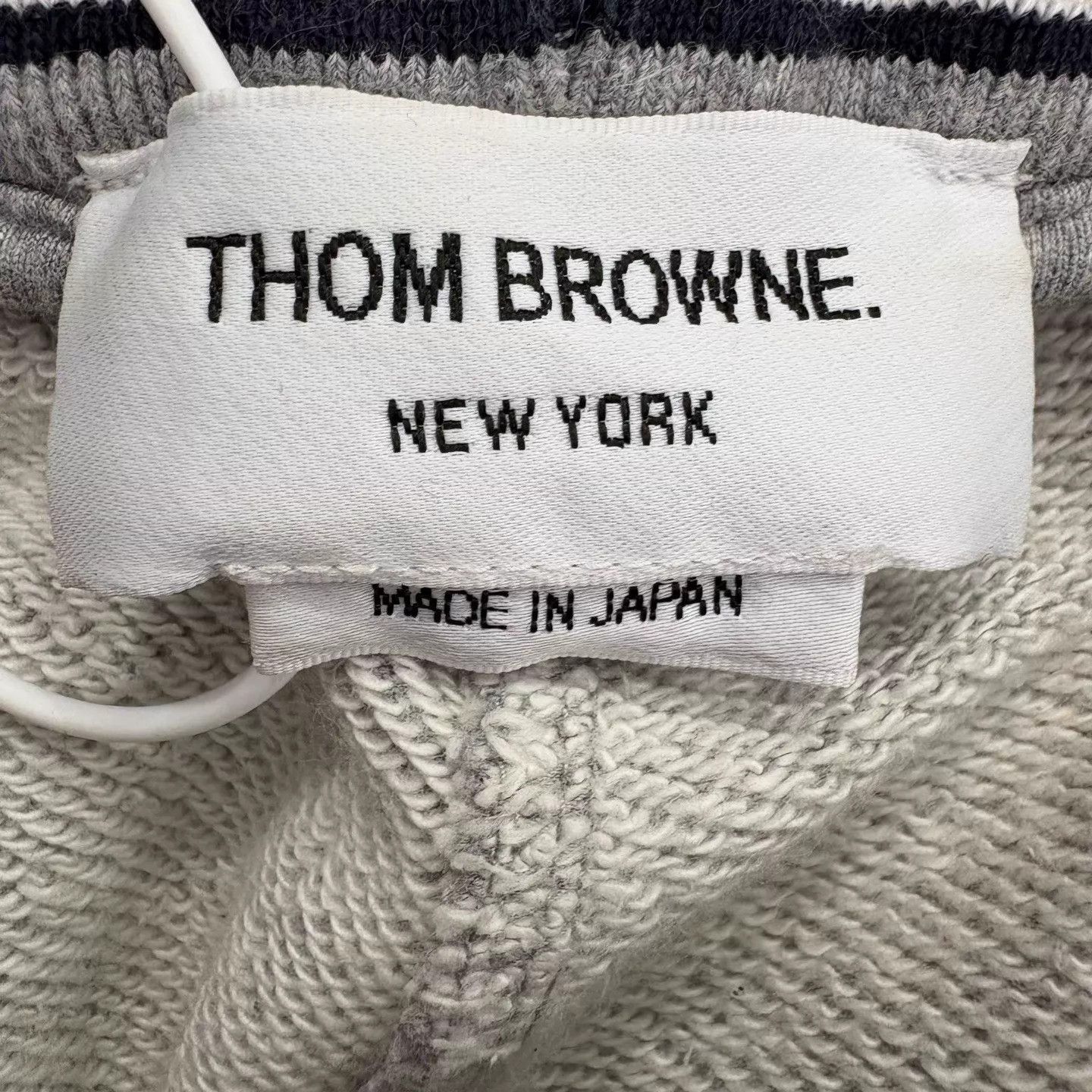Thom Browne tb 4 Bar Ribbed Drawstring Track Pants Gray Size 0 Size US 28 / EU 44 - 3 Thumbnail