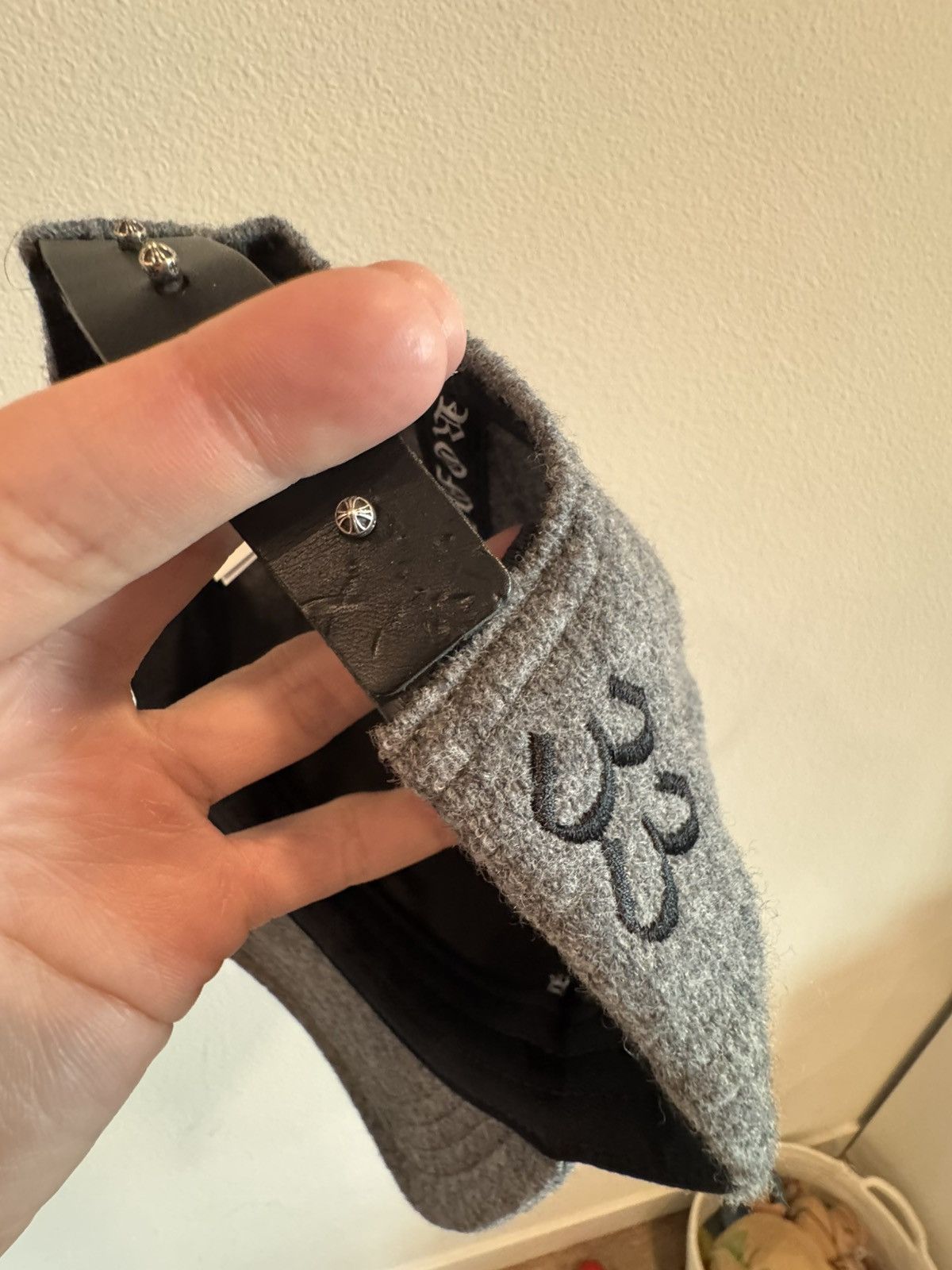 Chrome Hearts CH Patched Wool Cap Size ONE SIZE - 4 Thumbnail