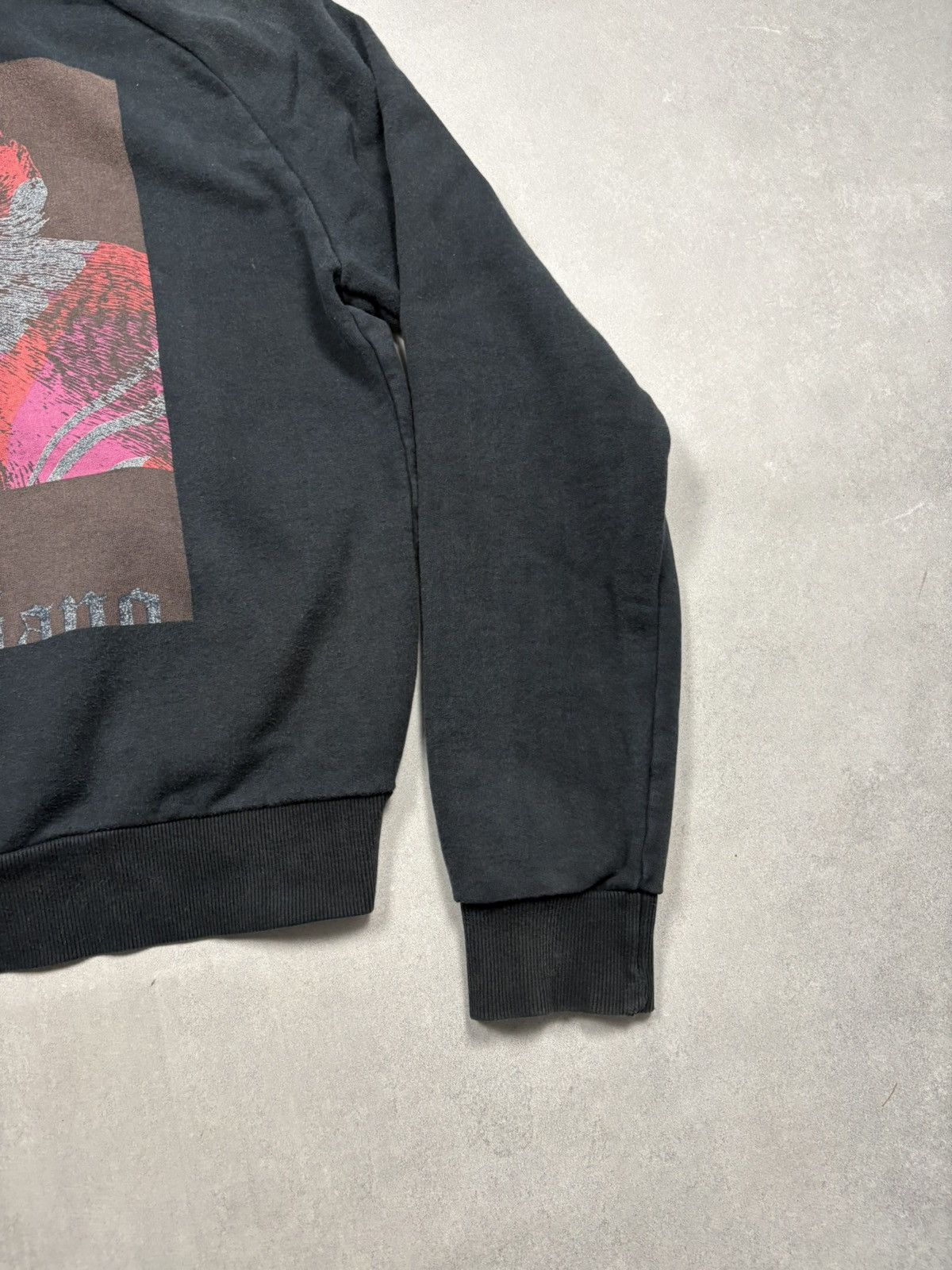 John Galliano John Galliano Archive 2000s Monkey Graphic Zip Hoodie Y2K XL Size US XL / EU 56 / 4 - 5 Thumbnail