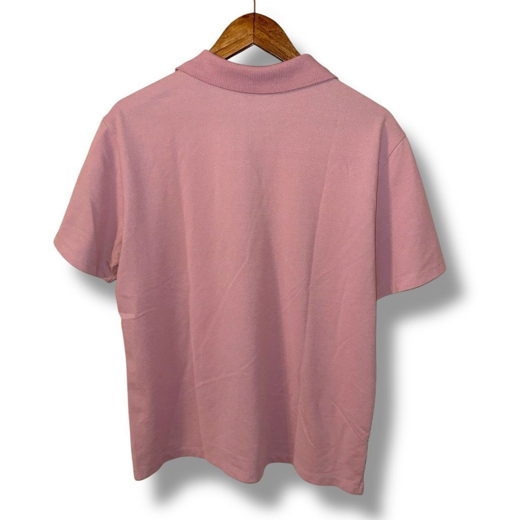 Robert Barakett Robert Barakett Blush Pink Open Collar Knit Polo Shirt XL Size US XL / EU 56 / 4 - 7 Thumbnail