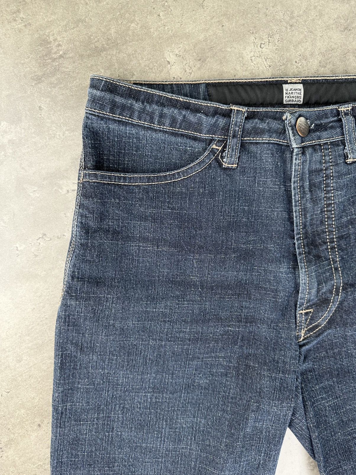 Marithe + Francois Girbaud Marithe Francois Gibraud Cropped Jeans Size 28" / US 6 / IT 42 - 2 Thumbnail